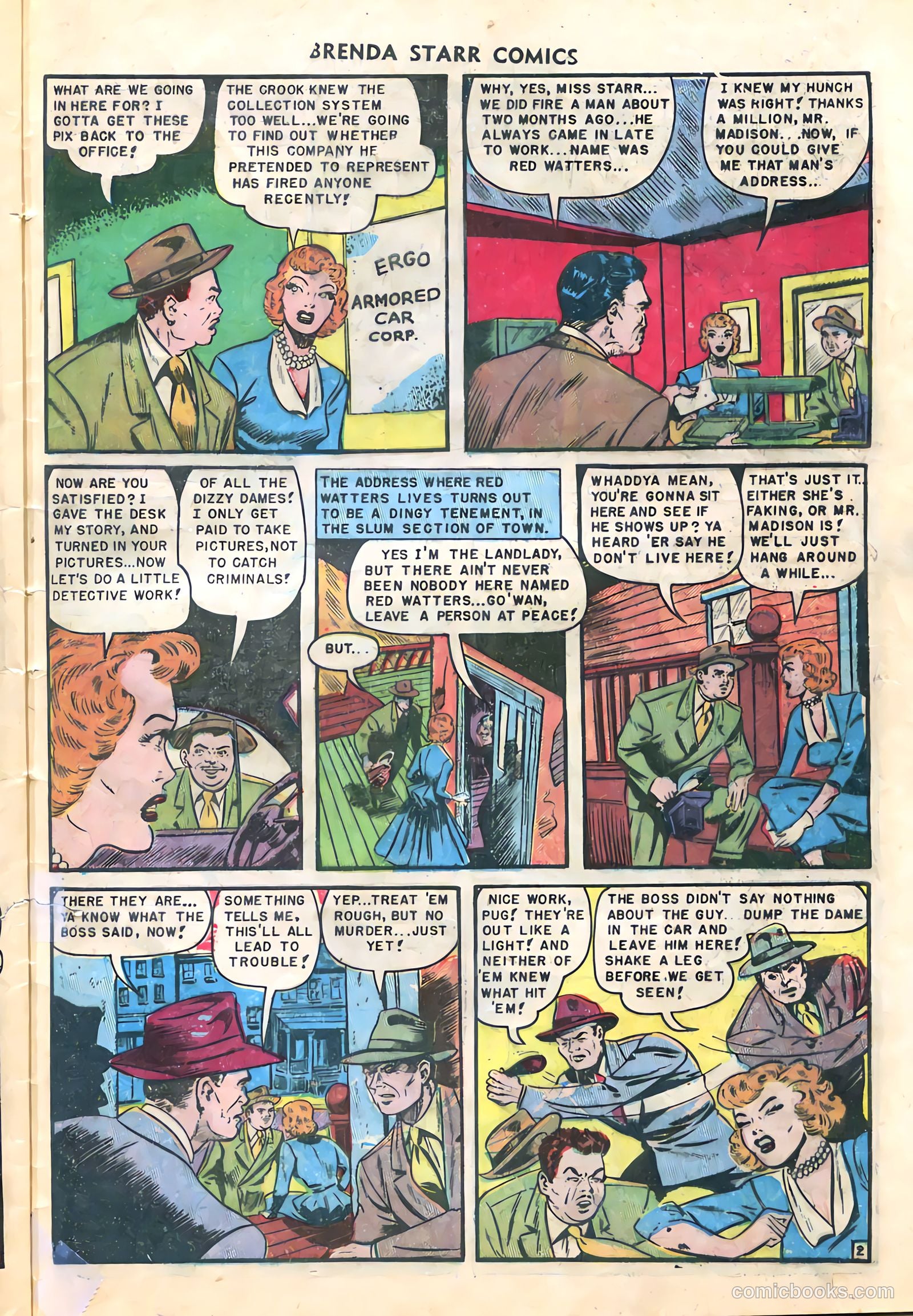 Brenda Starr Comics #9 (1949) — page 29 of 36