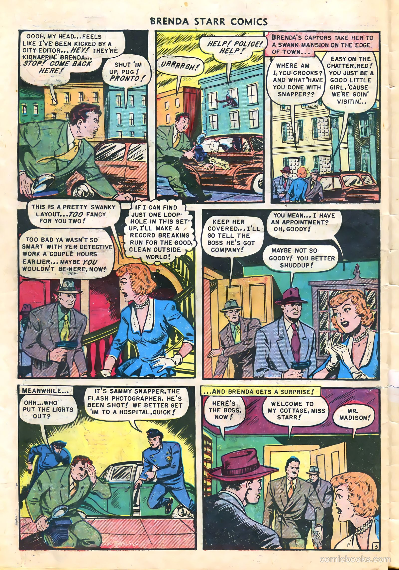 Brenda Starr Comics #9 (1949) — page 30 of 36
