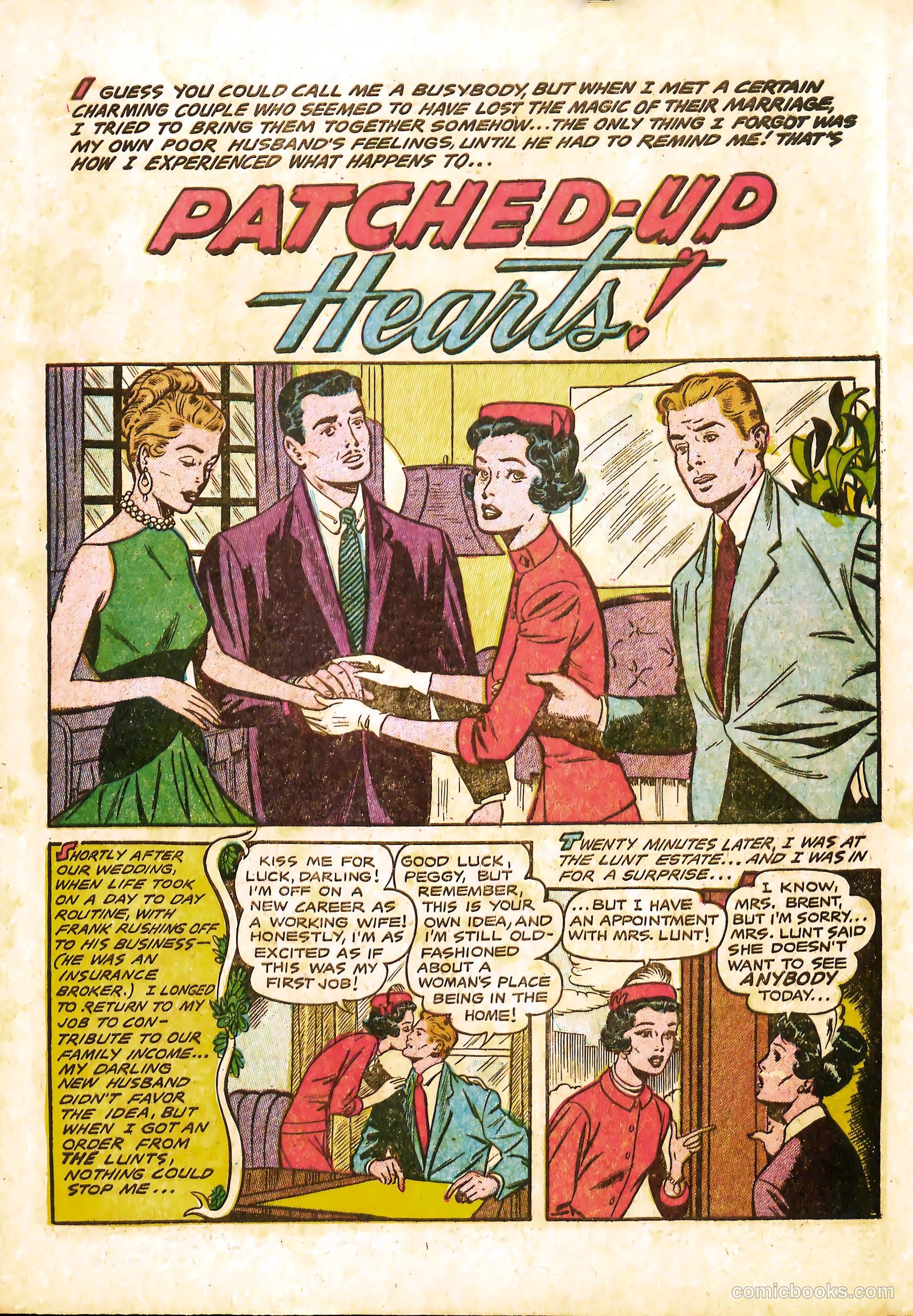 Bride's Diary #10 (1956) — page 3 of 36