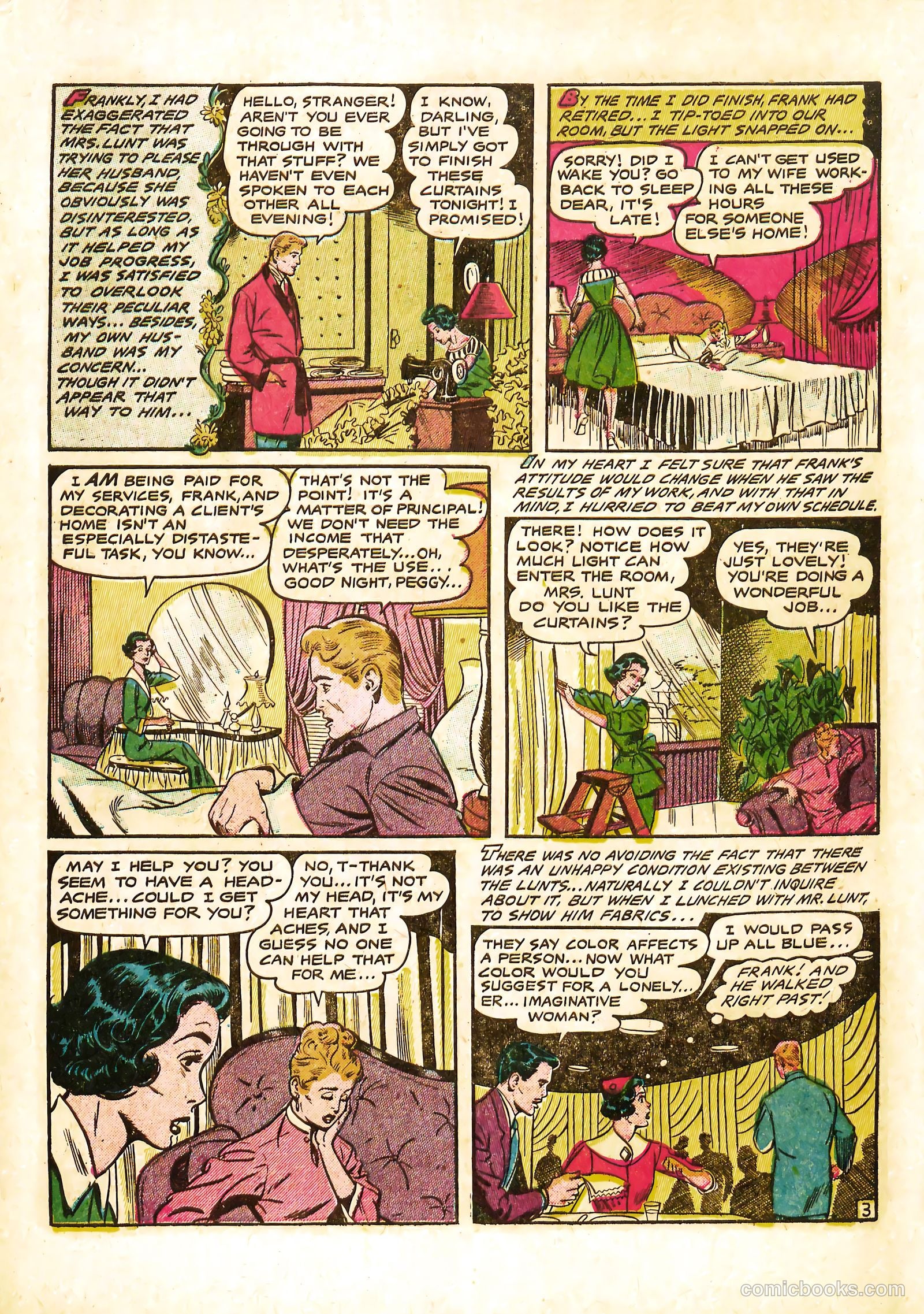 Bride's Diary #10 (1956) — page 5 of 36