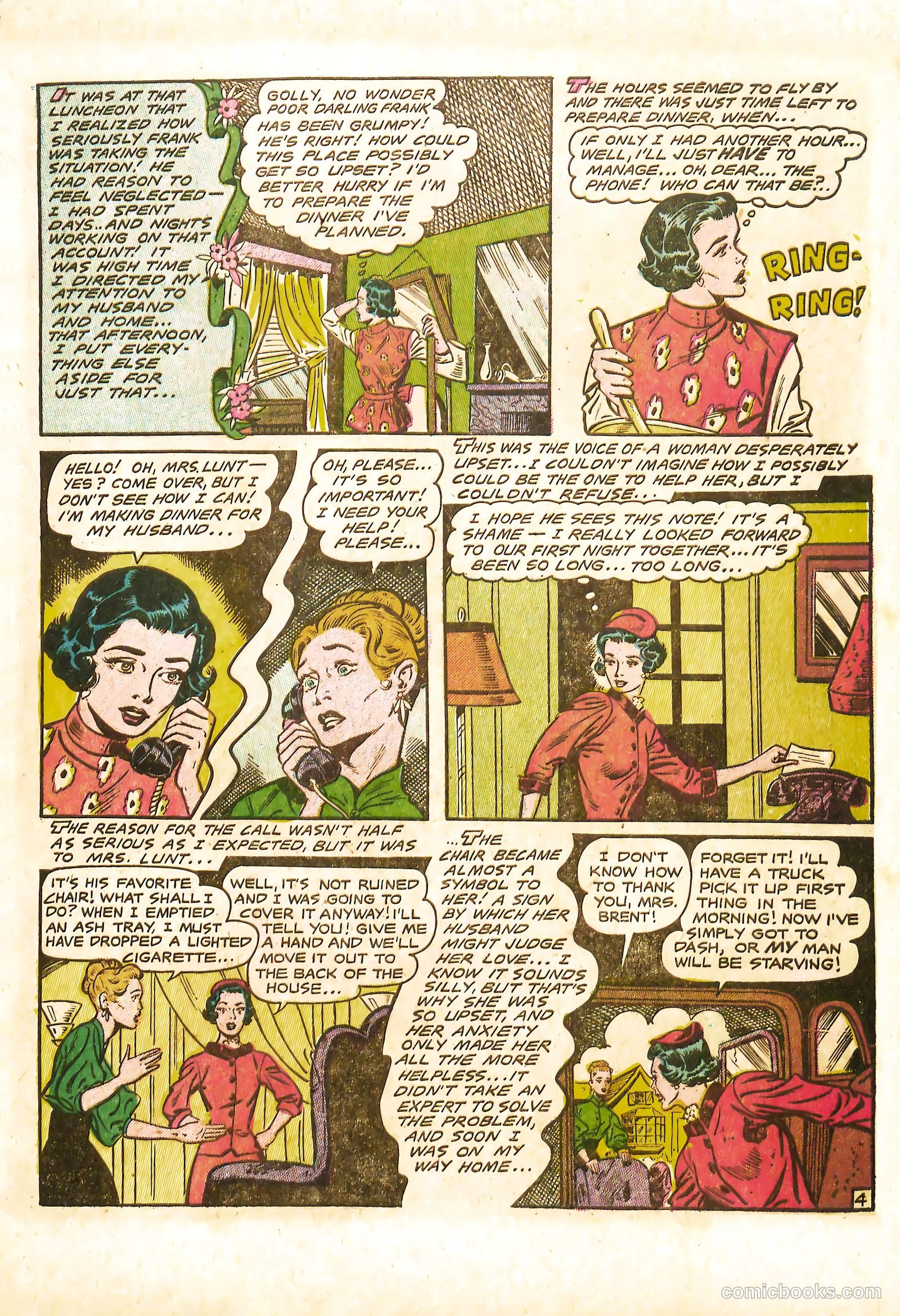 Bride's Diary #10 (1956) — page 7 of 36