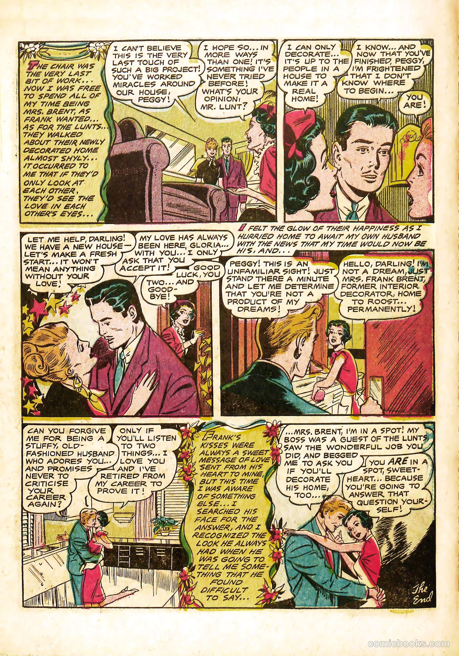 Bride's Diary #10 (1956) — page 9 of 36