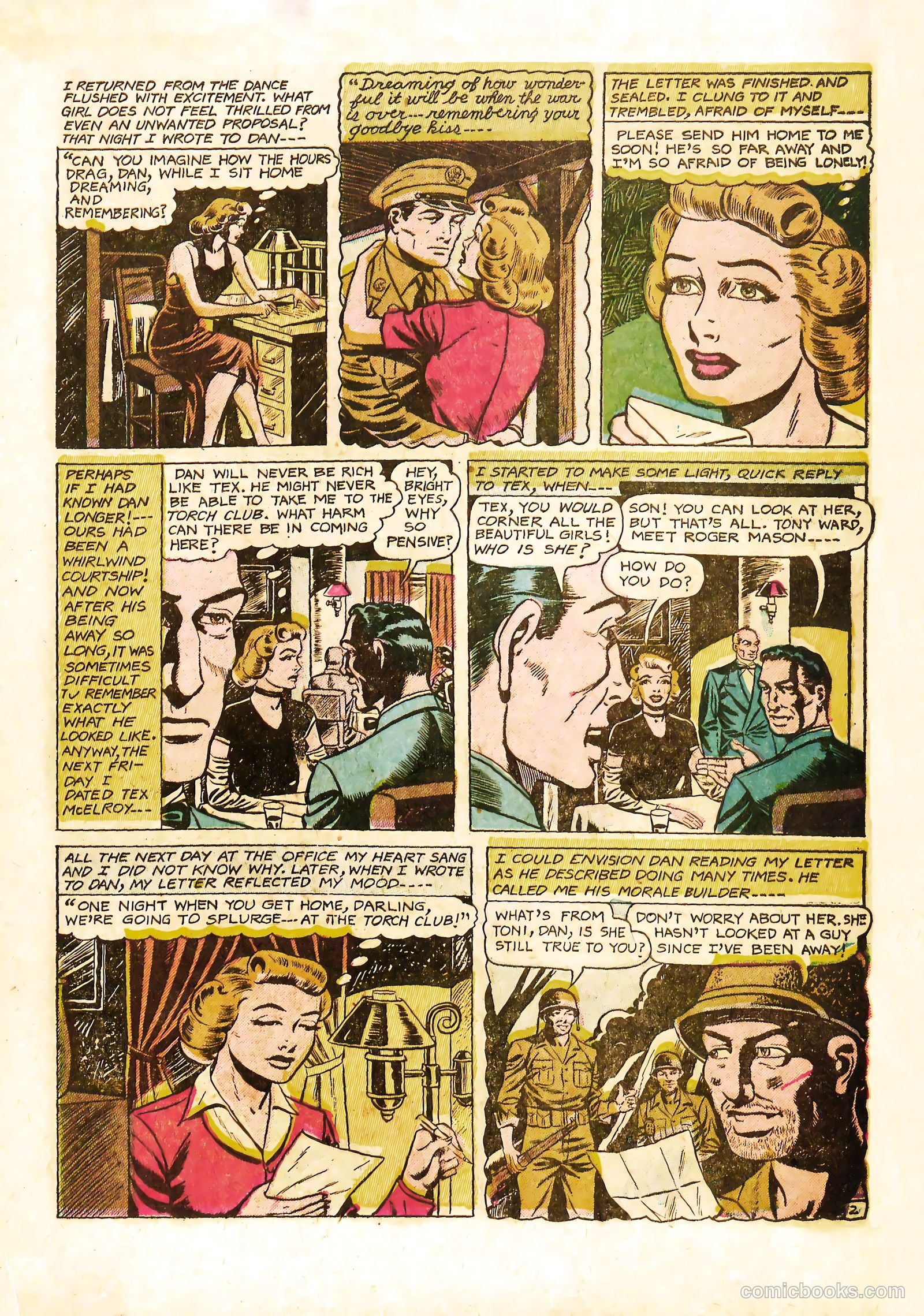 Bride's Diary #10 (1956) — page 13 of 36