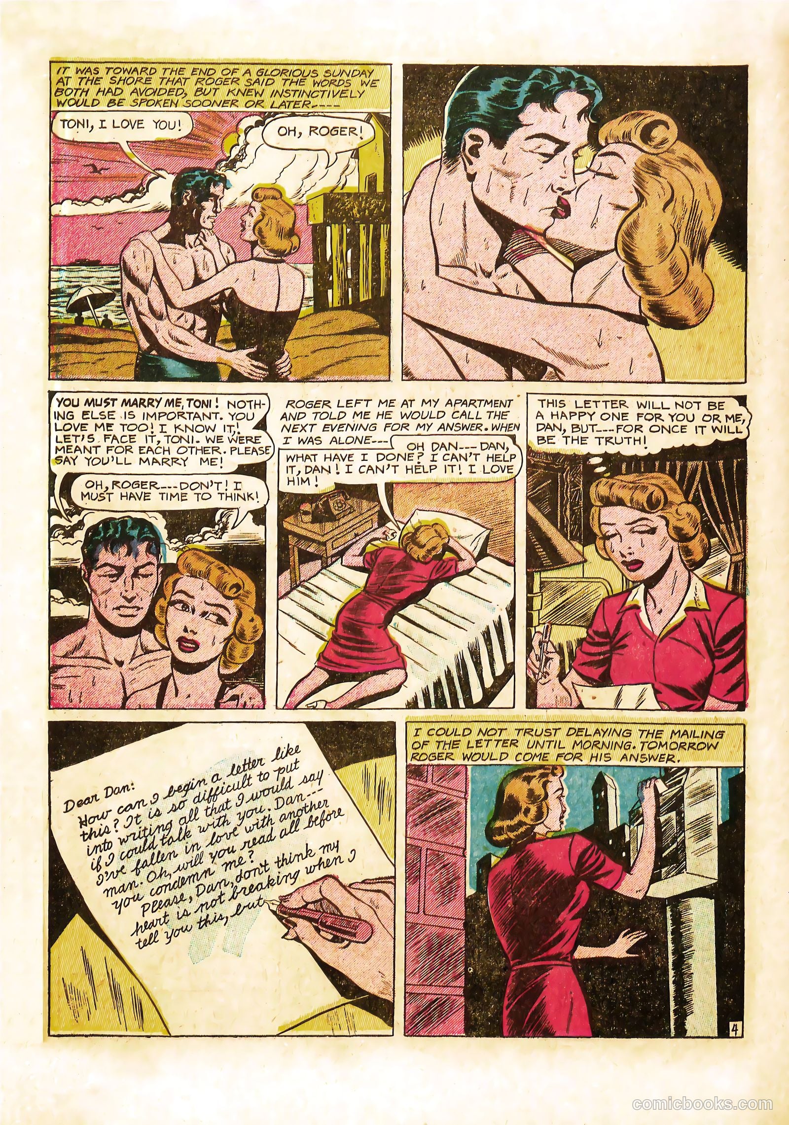 Bride's Diary #10 (1956) — page 16 of 36