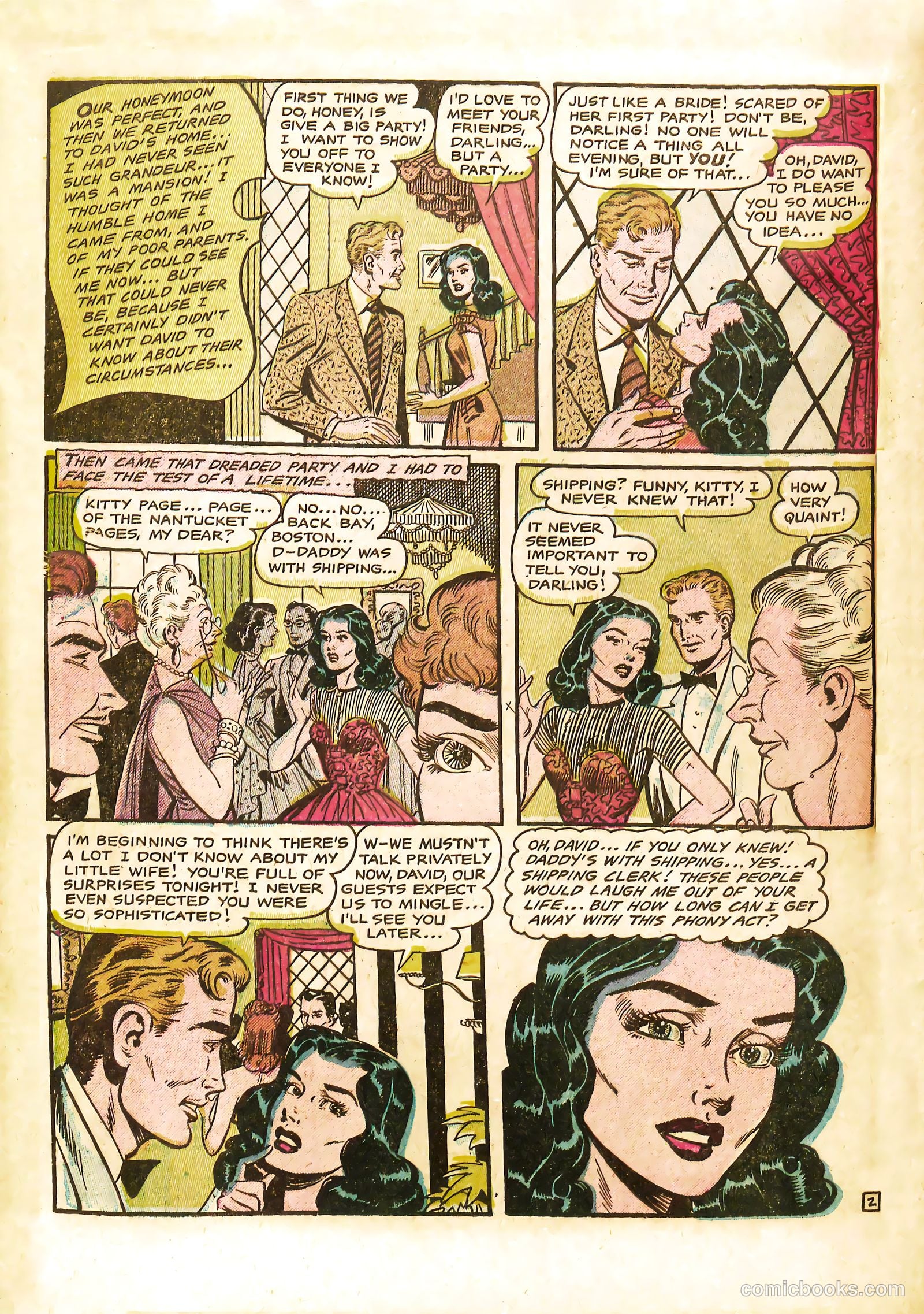 Bride's Diary #10 (1956) — page 20 of 36