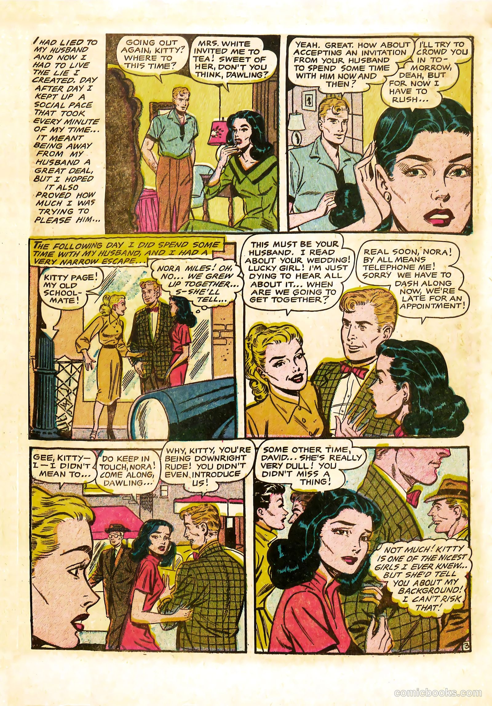 Bride's Diary #10 (1956) — page 21 of 36