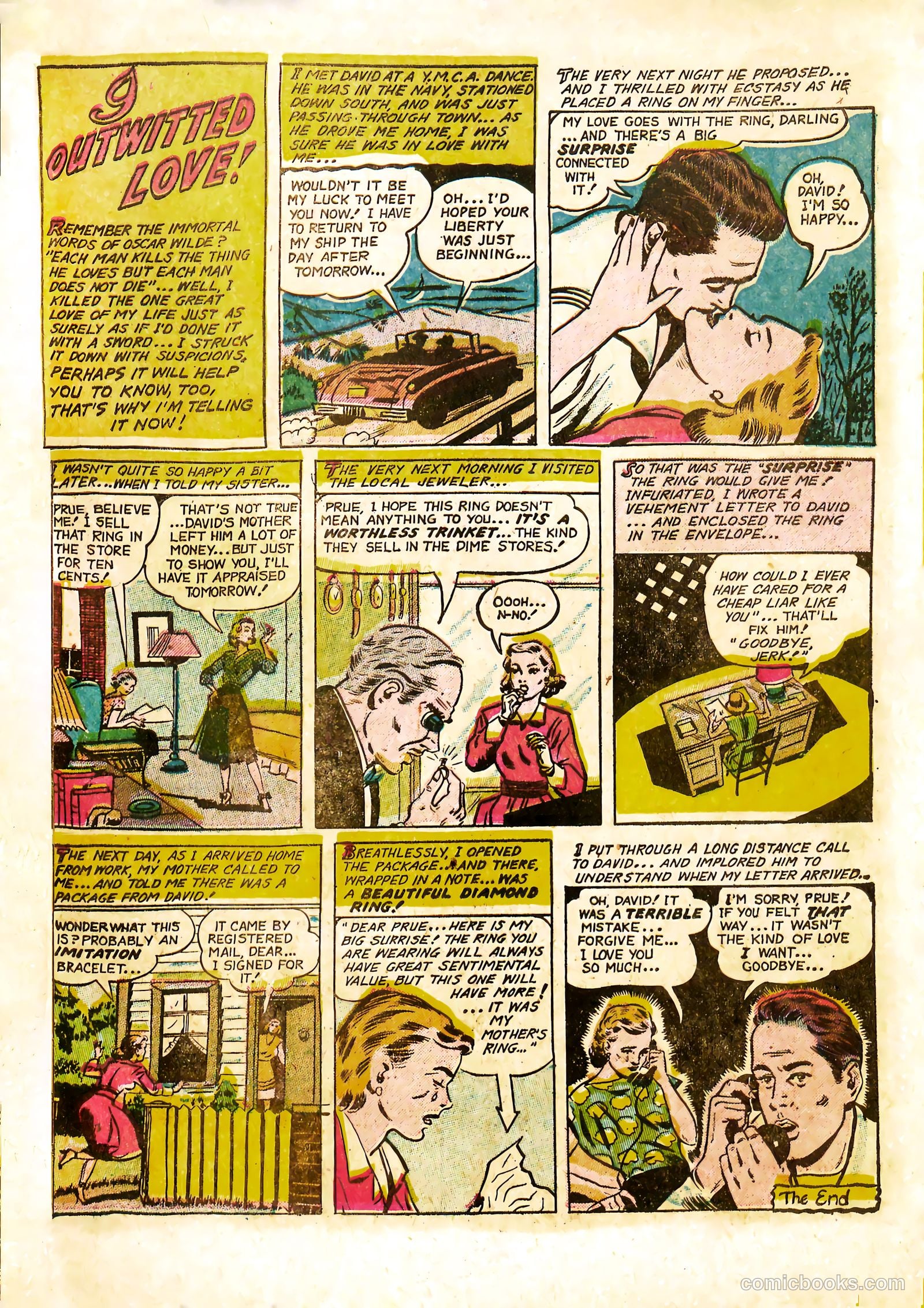 Bride's Diary #10 (1956) — page 25 of 36