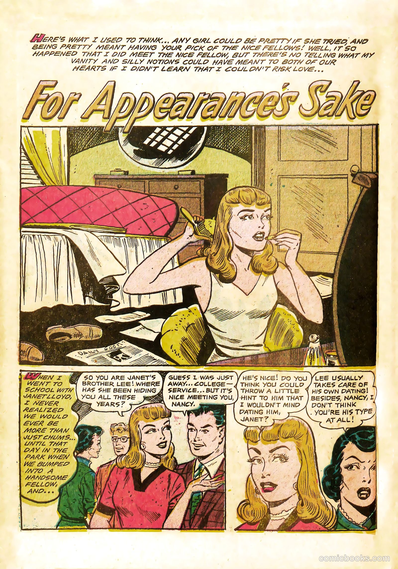 Bride's Diary #10 (1956) — page 28 of 36