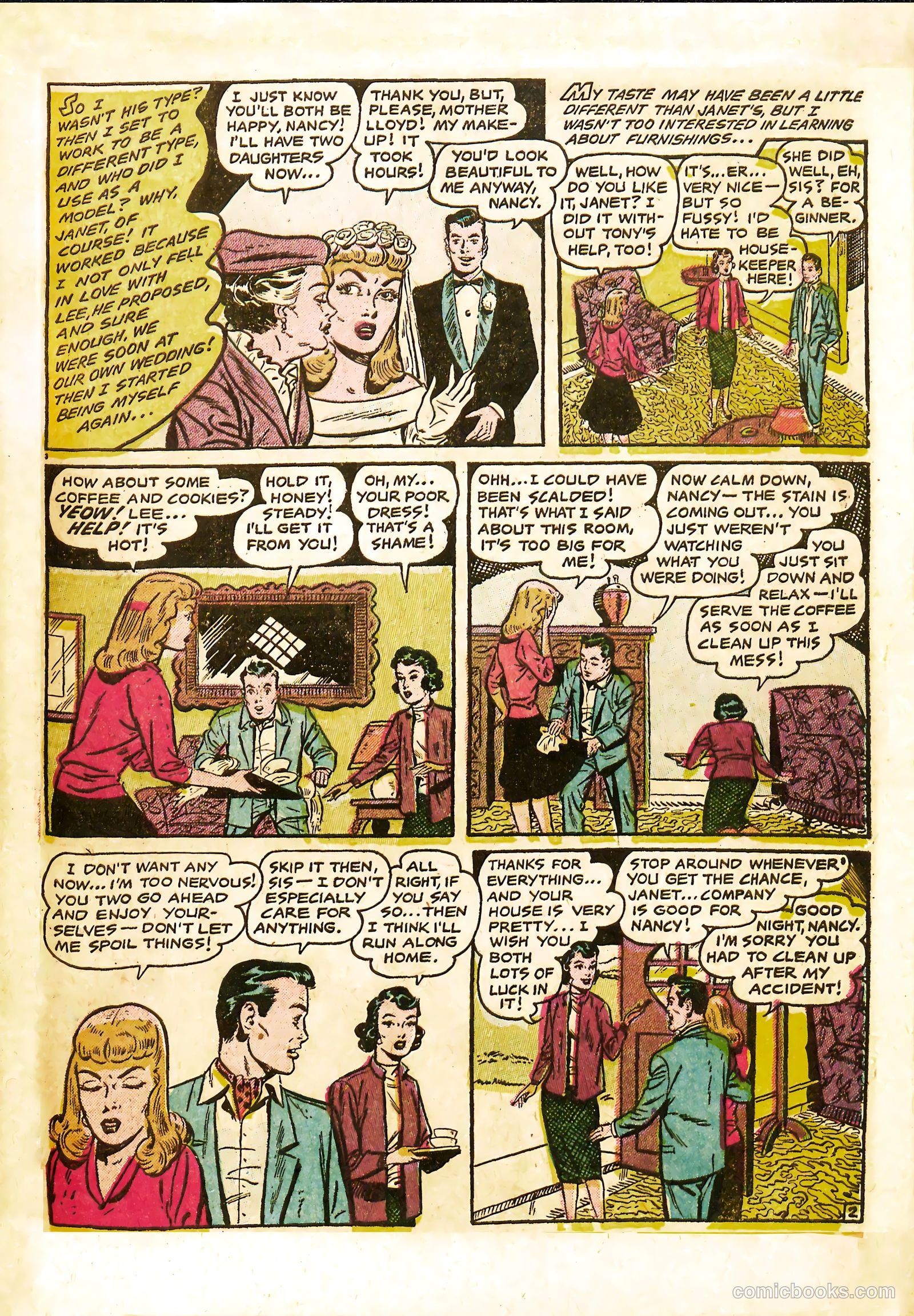 Bride's Diary #10 (1956) — page 29 of 36