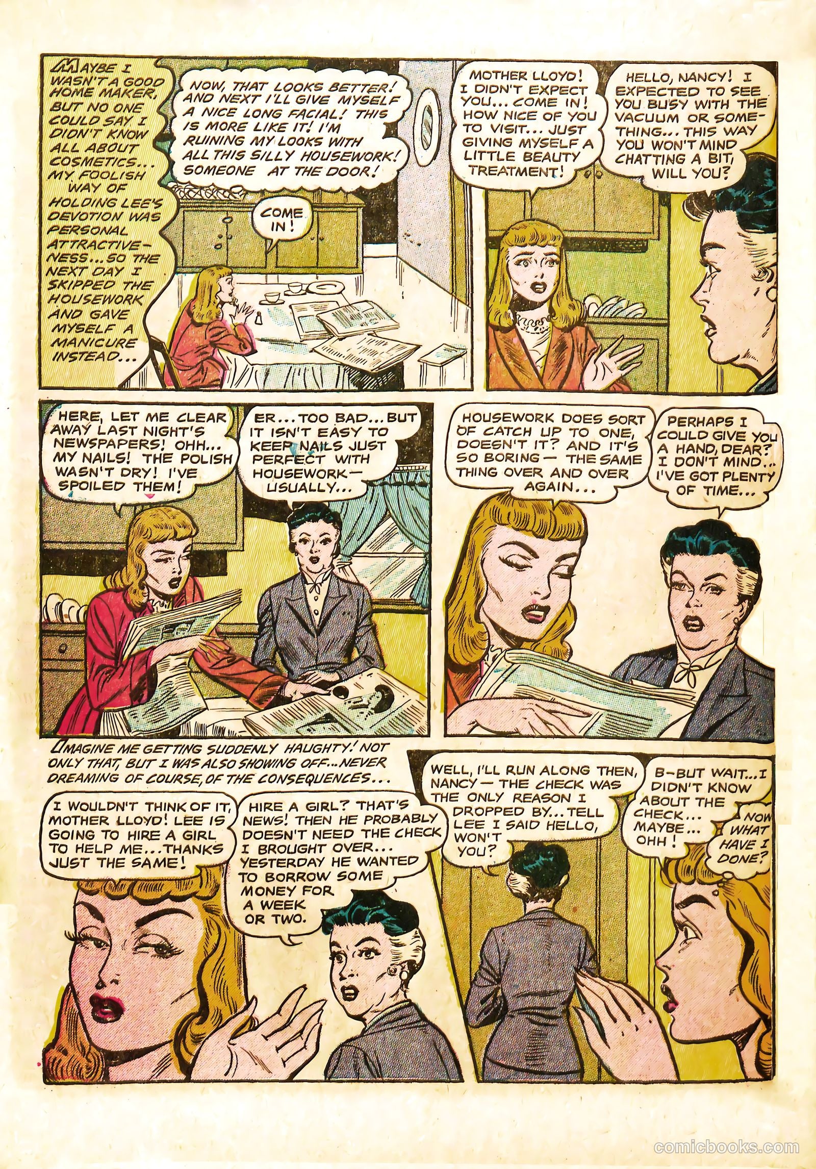 Bride's Diary #10 (1956) — page 30 of 36