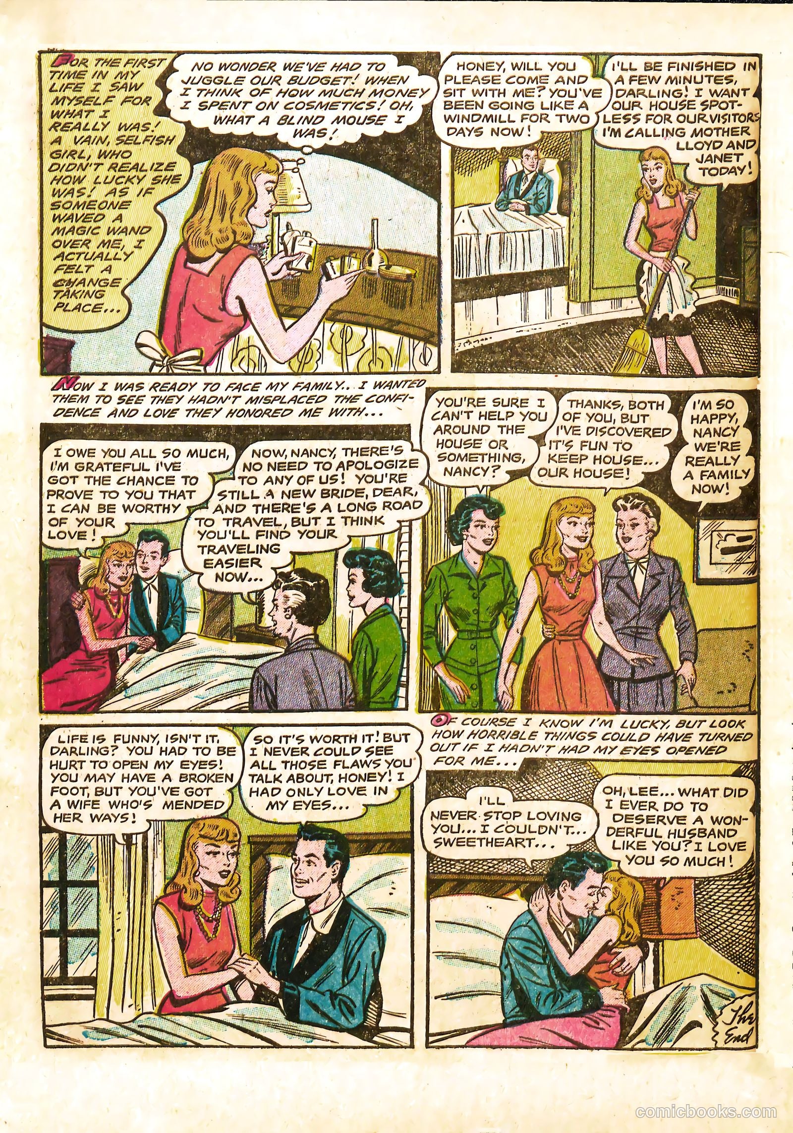 Bride's Diary #10 (1956) — page 34 of 36