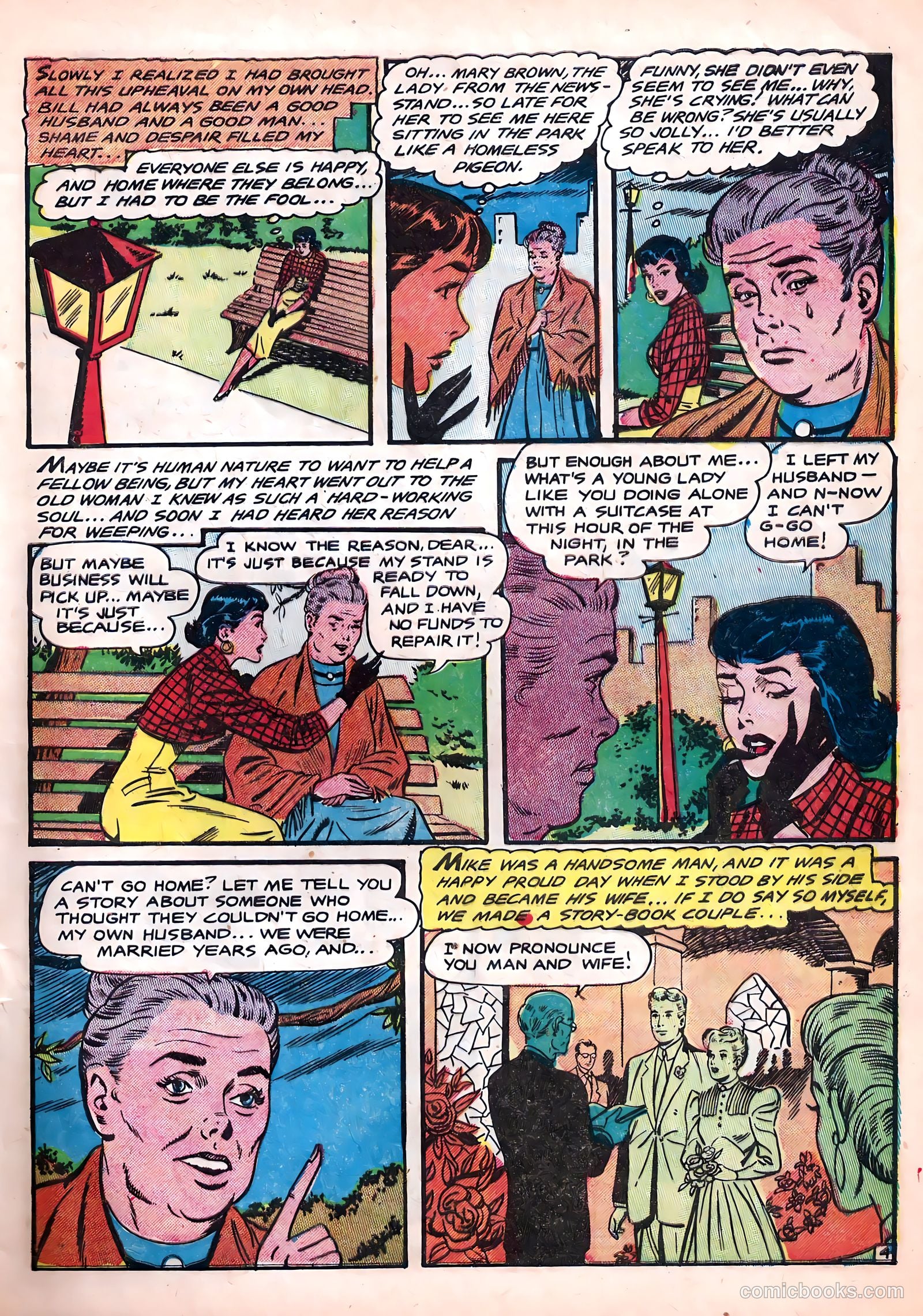 Bride's Diary #4 (1955) — page 7 of 36