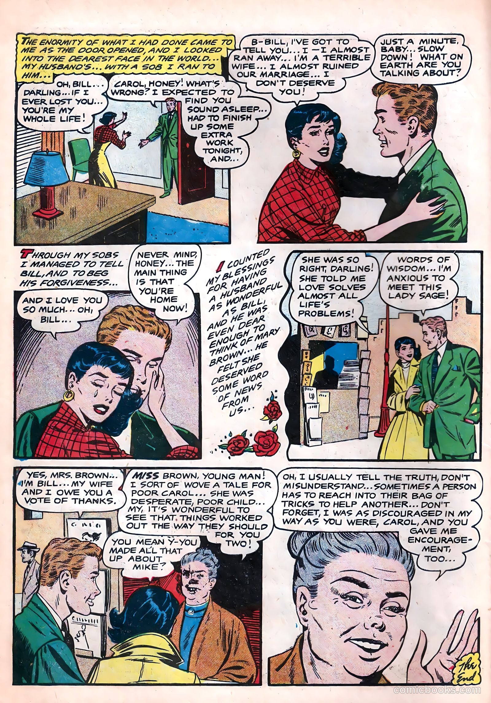 Bride's Diary #4 (1955) — page 10 of 36