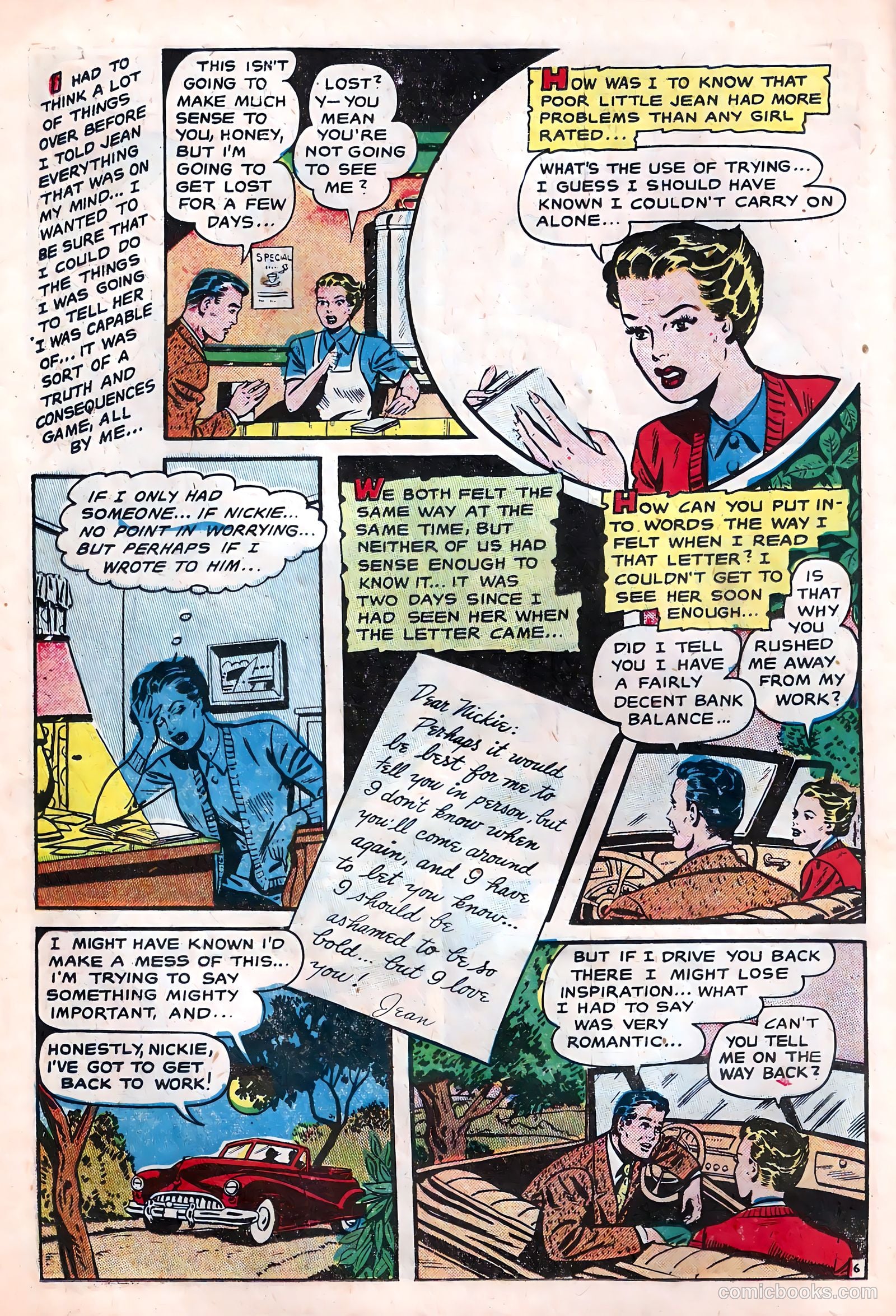 Bride's Diary #4 (1955) — page 16 of 36