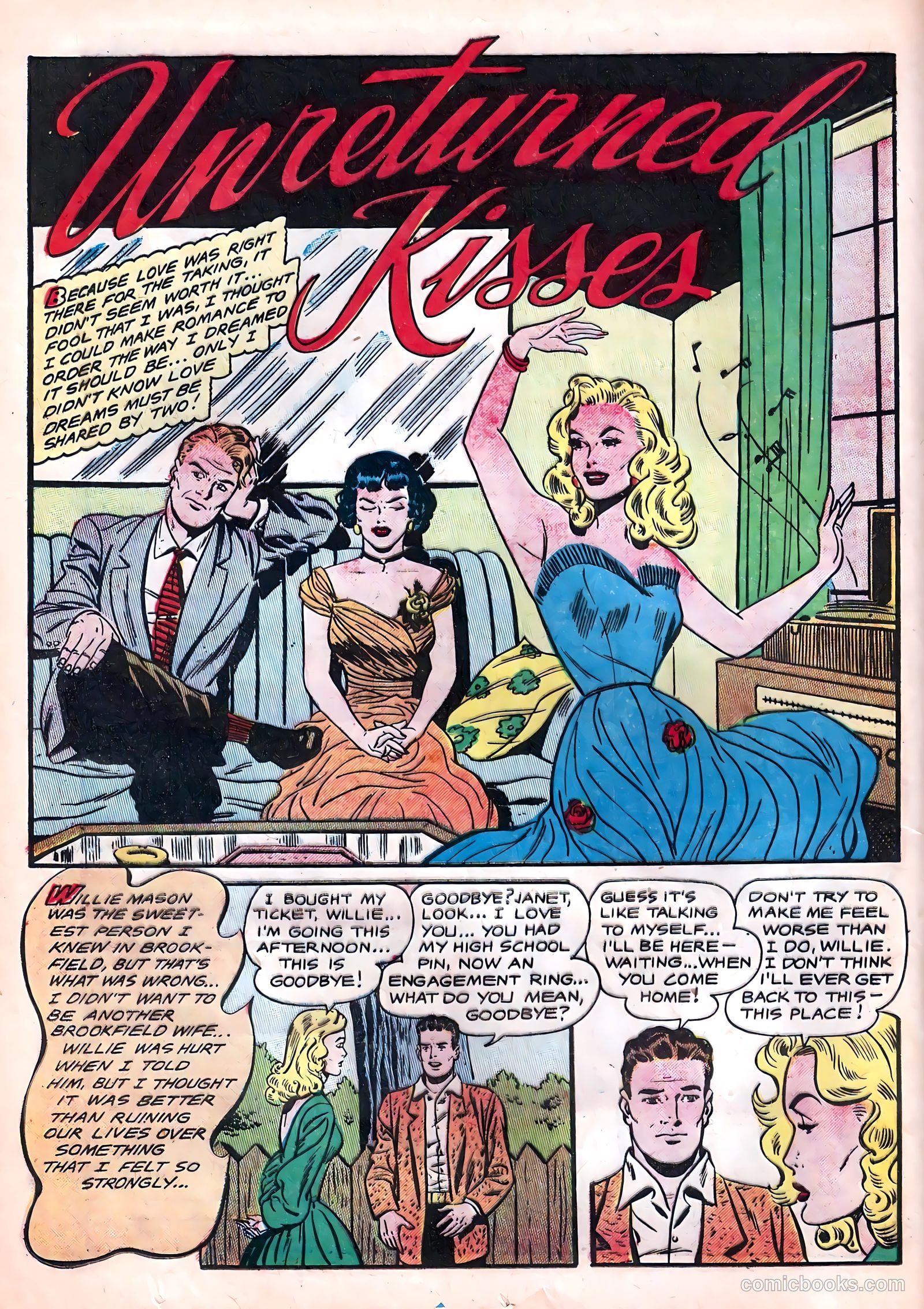 Bride's Diary #4 (1955) — page 20 of 36