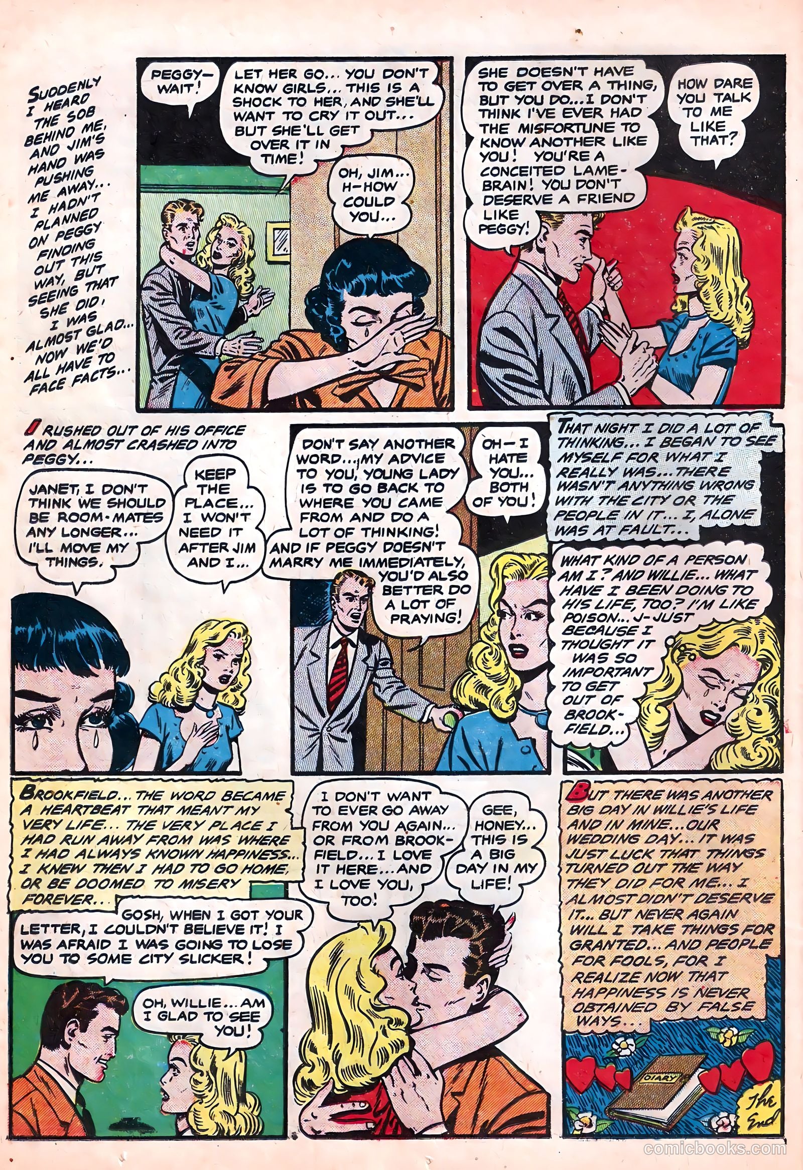 Bride's Diary #4 (1955) — page 24 of 36