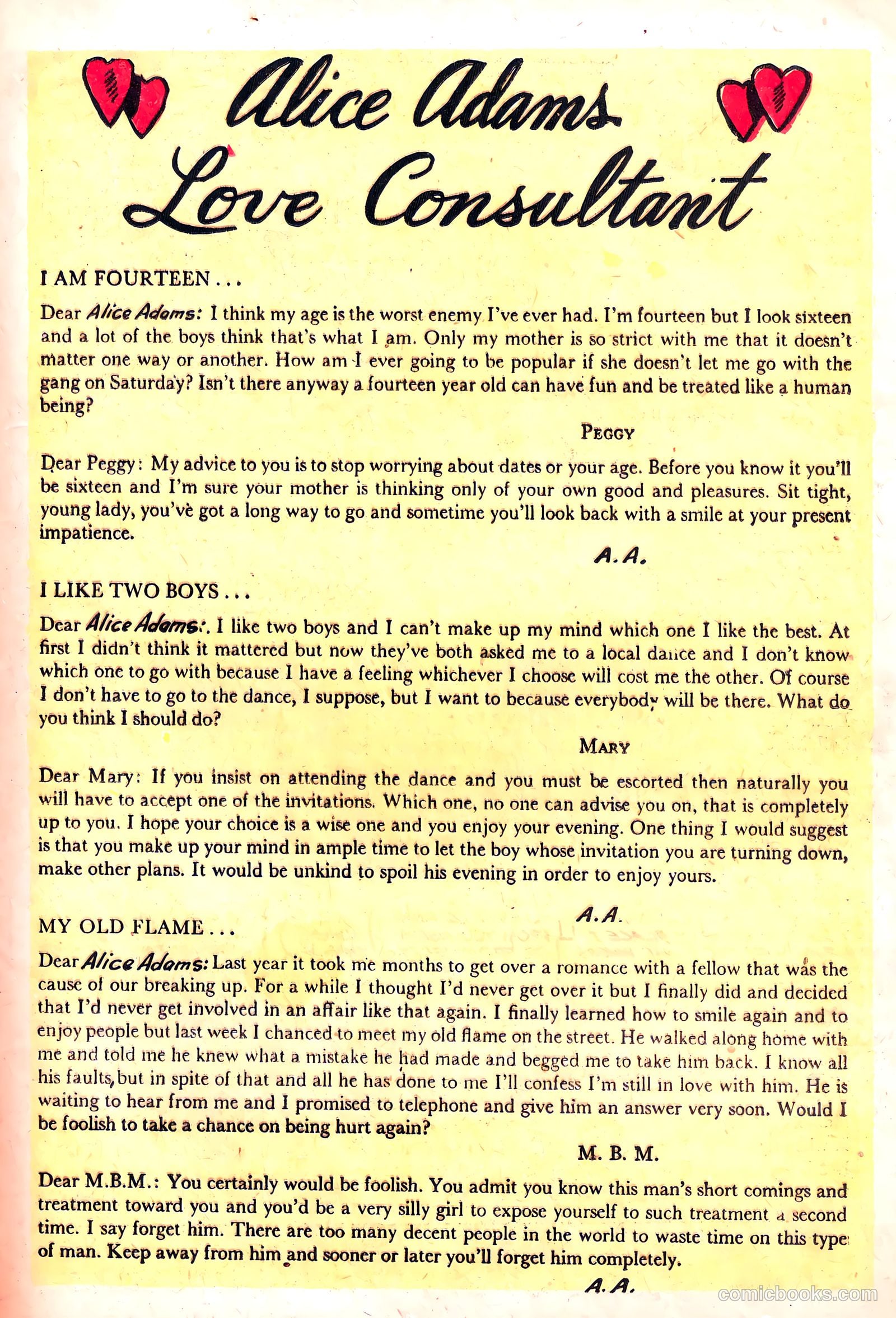 Bride's Diary #4 (1955) — page 25 of 36