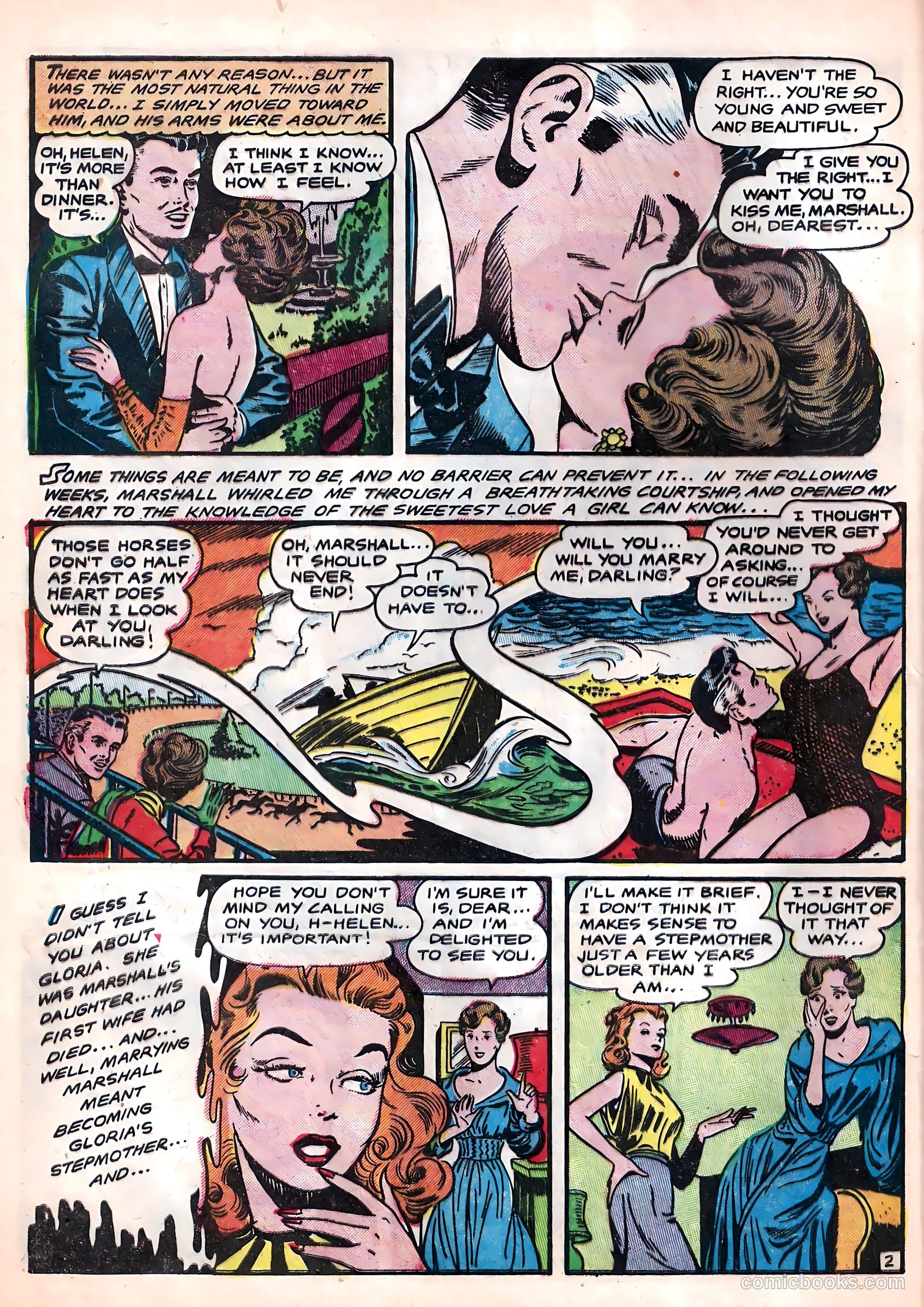 Bride's Diary #4 (1955) — page 28 of 36