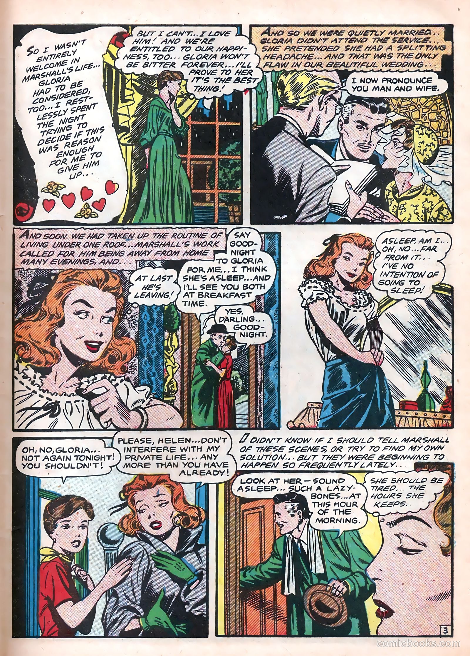 Bride's Diary #4 (1955) — page 29 of 36