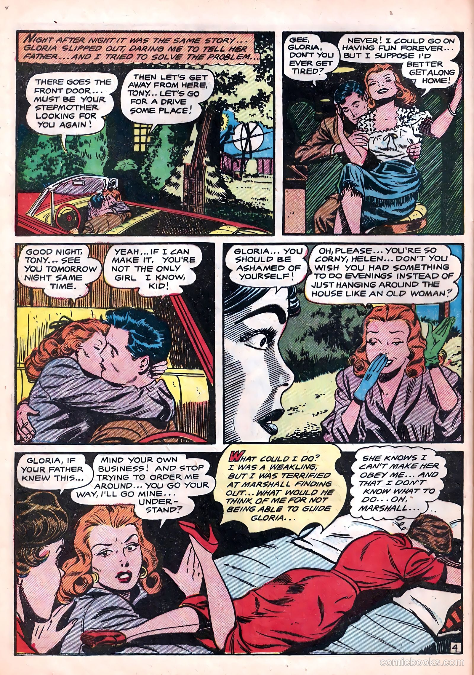 Bride's Diary #4 (1955) — page 30 of 36