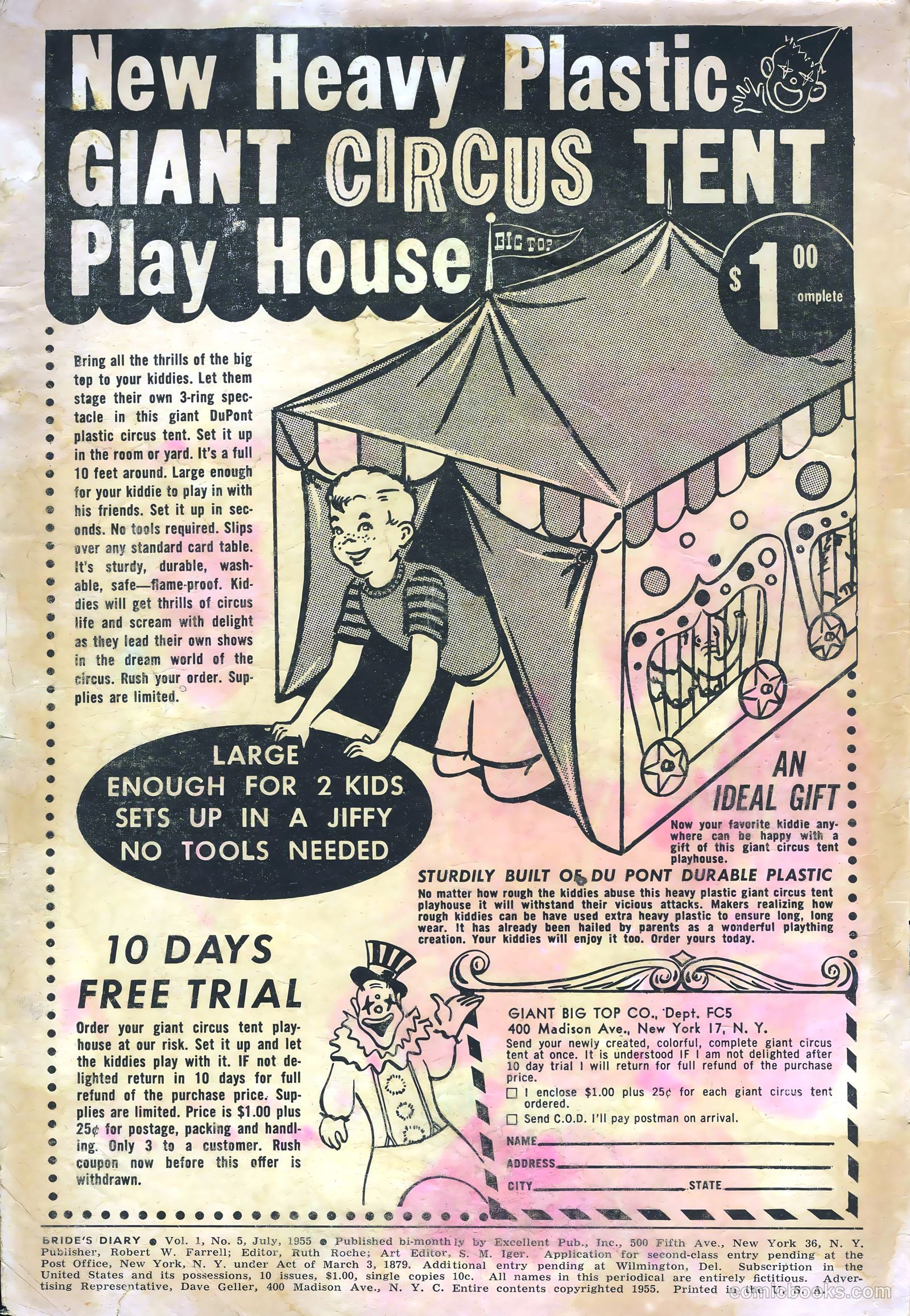 Bride's Diary #5 (1955) — page 2 of 36