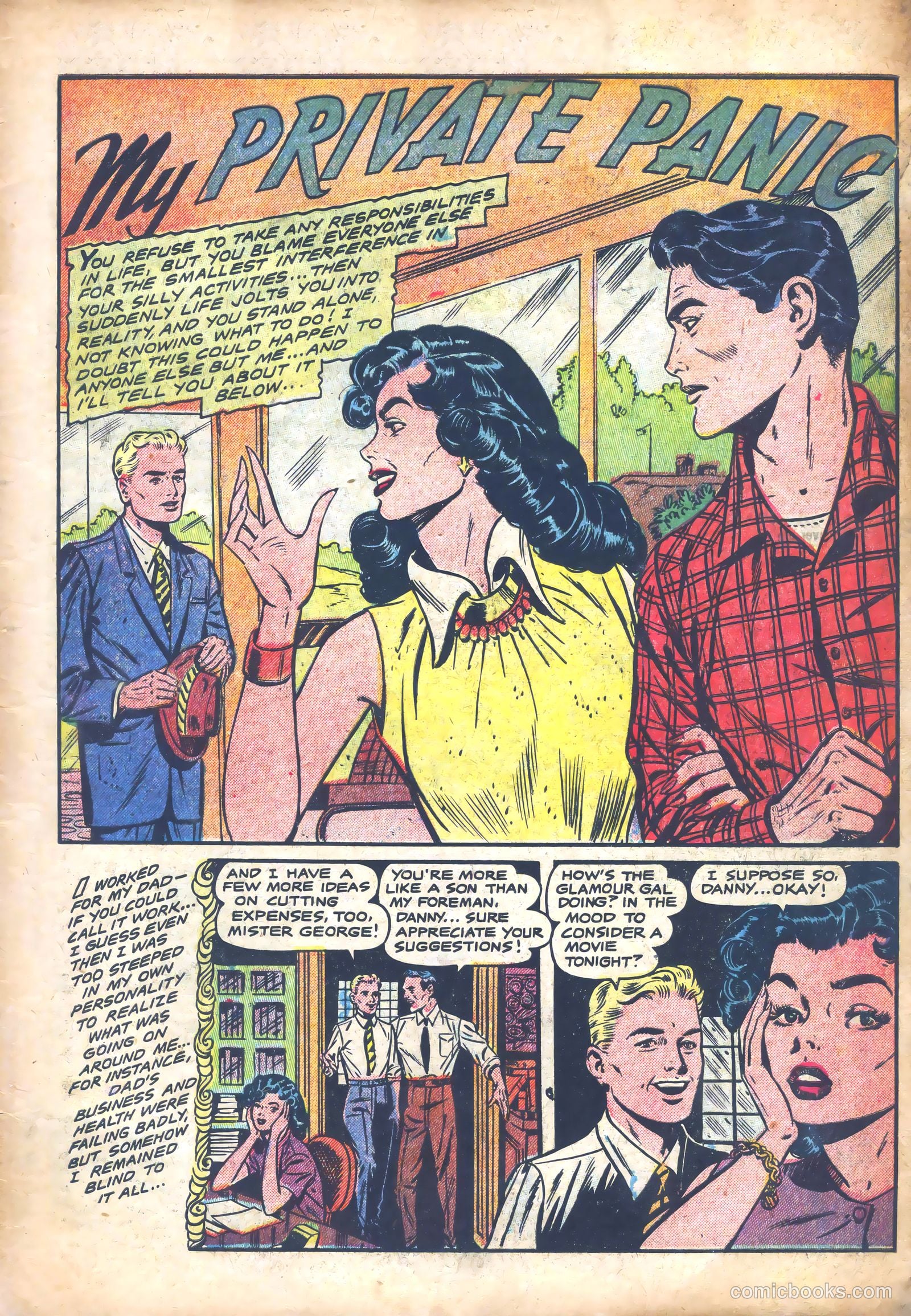 Bride's Diary #5 (1955) — page 3 of 36