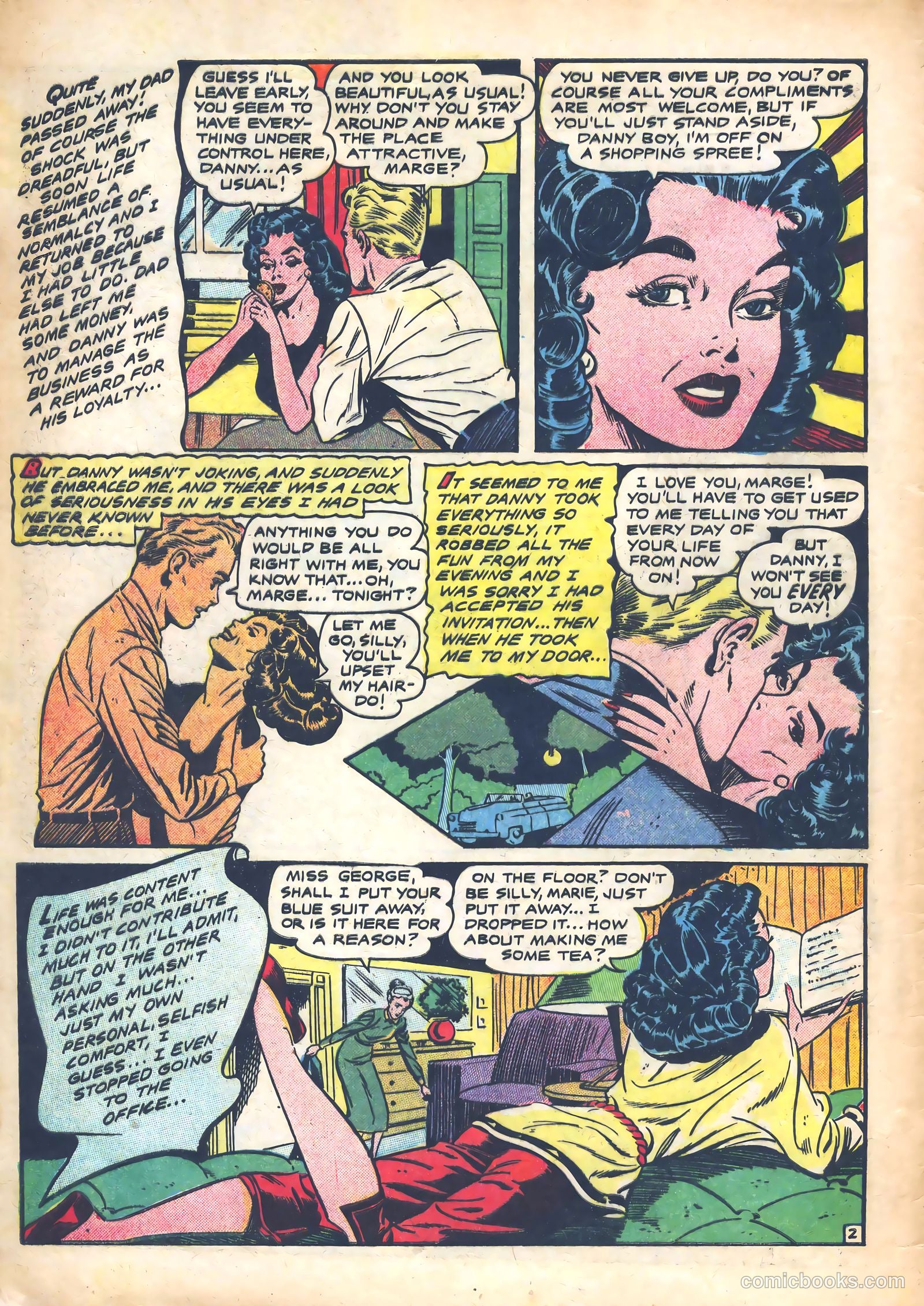 Bride's Diary #5 (1955) — page 4 of 36