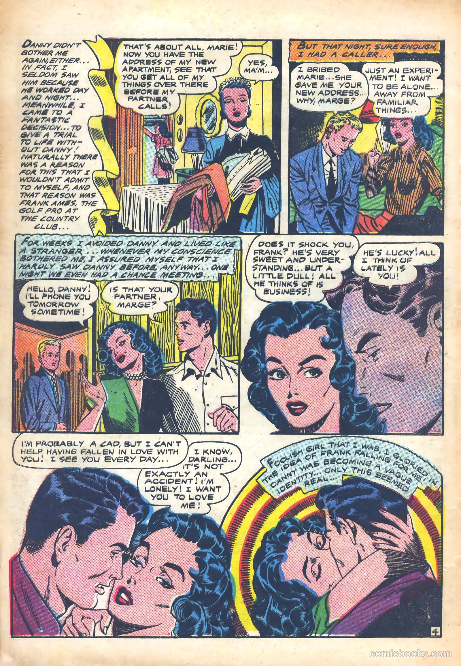 Bride's Diary #5 (1955) — page 6 of 36