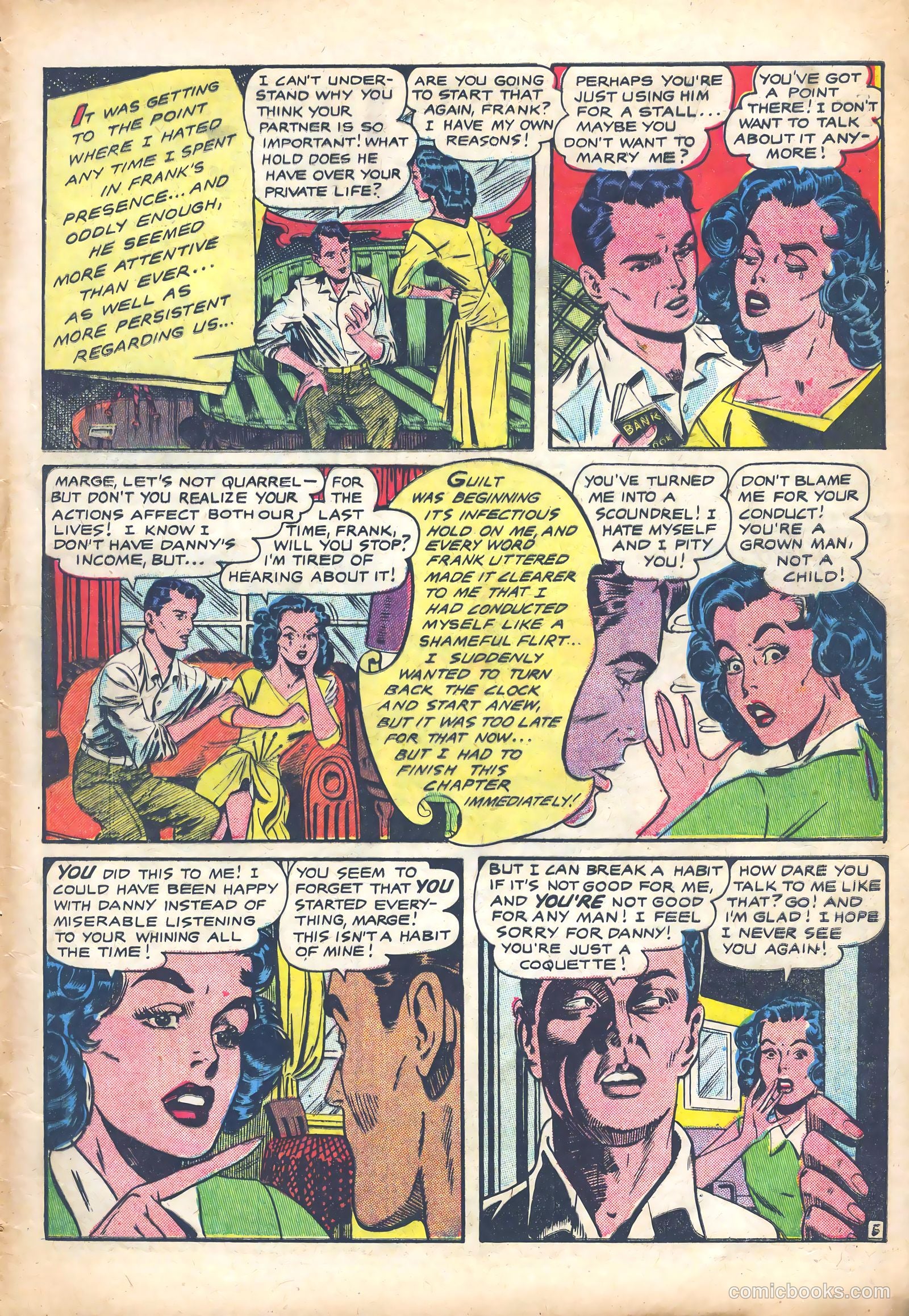 Bride's Diary #5 (1955) — page 7 of 36