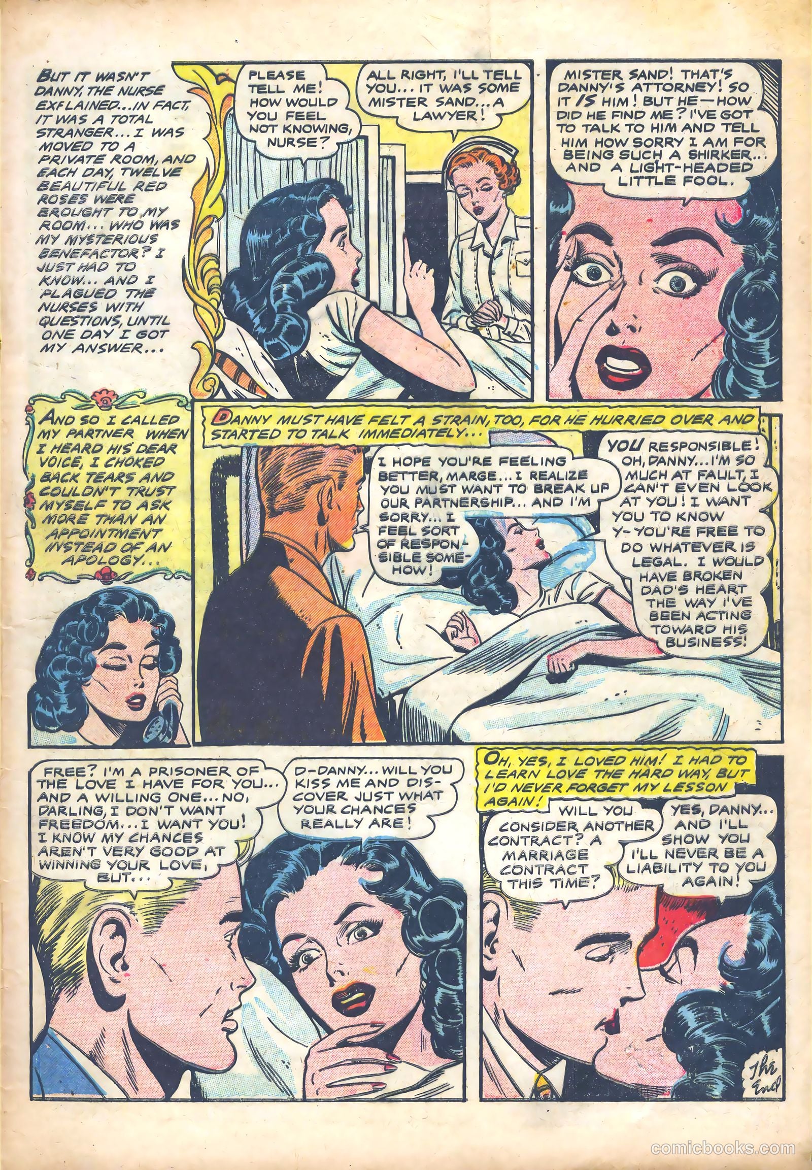 Bride's Diary #5 (1955) — page 9 of 36