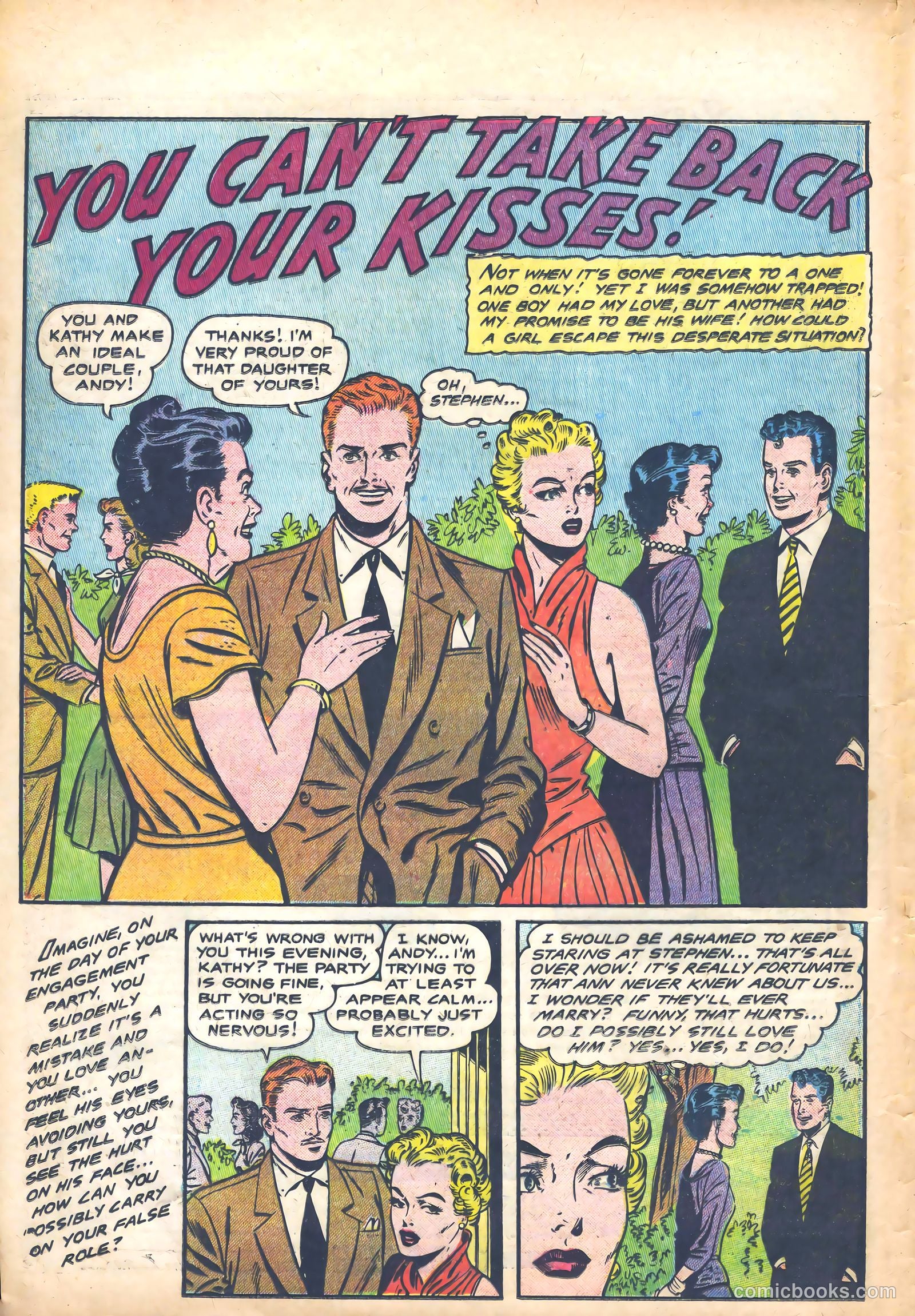Bride's Diary #5 (1955) — page 12 of 36