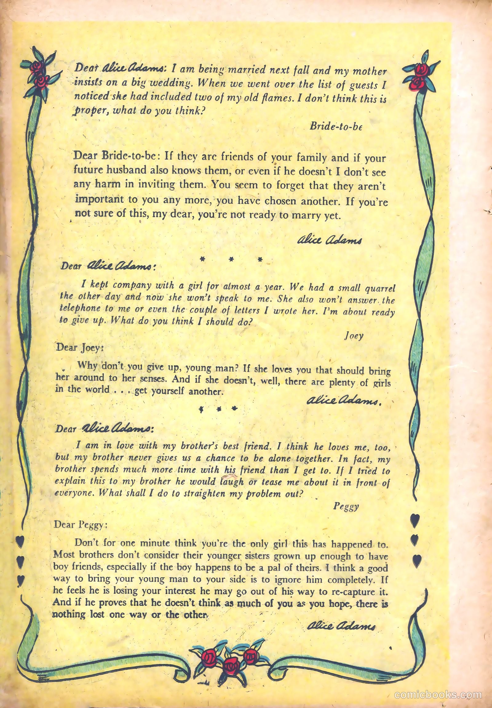 Bride's Diary #5 (1955) — page 18 of 36