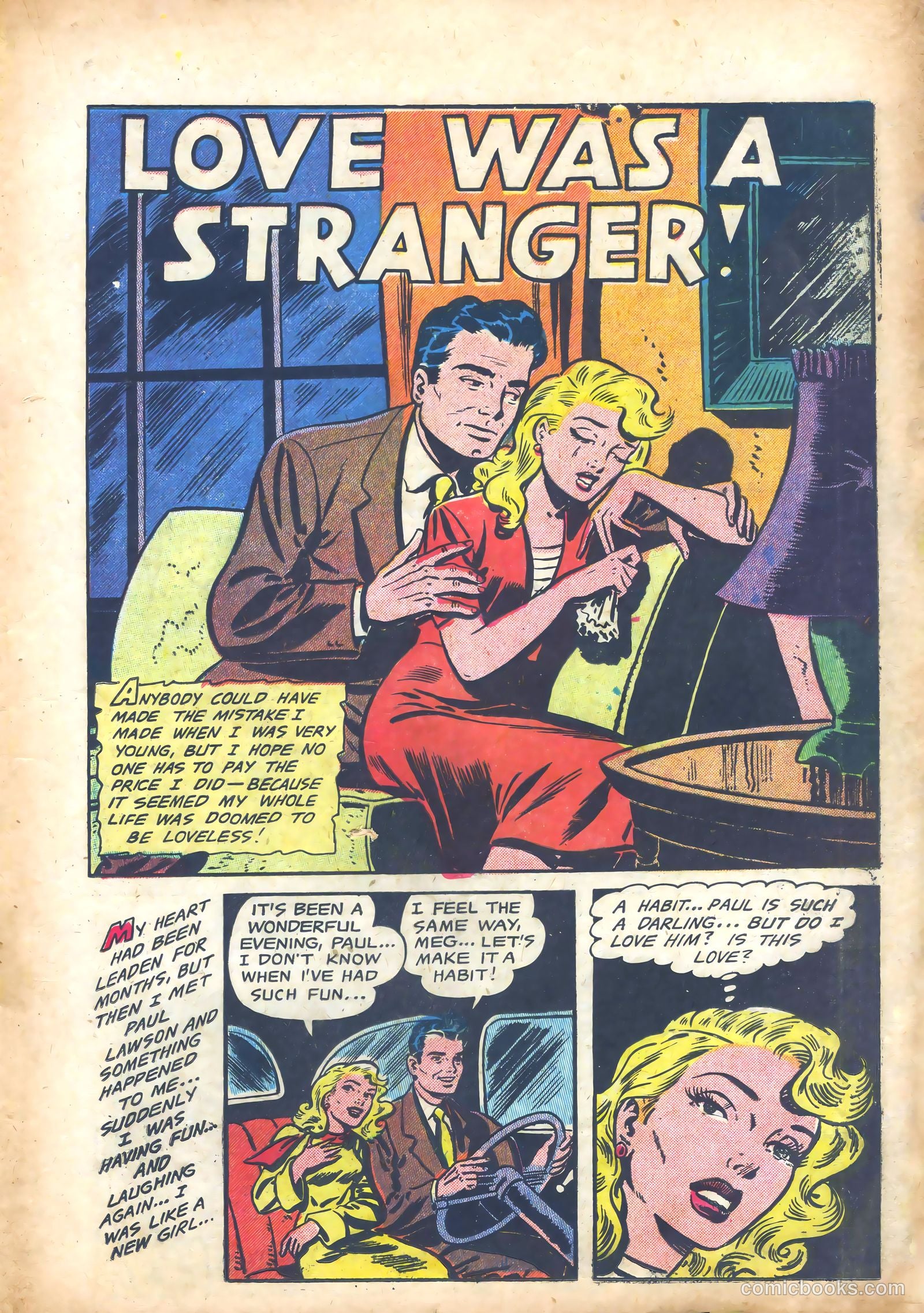 Bride's Diary #5 (1955) — page 19 of 36