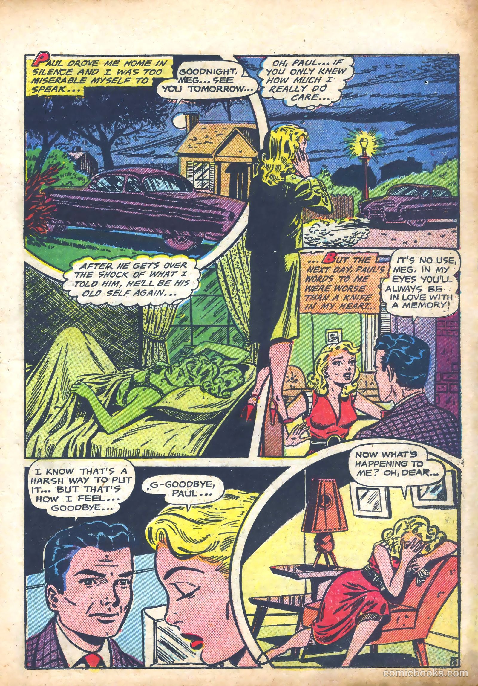 Bride's Diary #5 (1955) — page 21 of 36