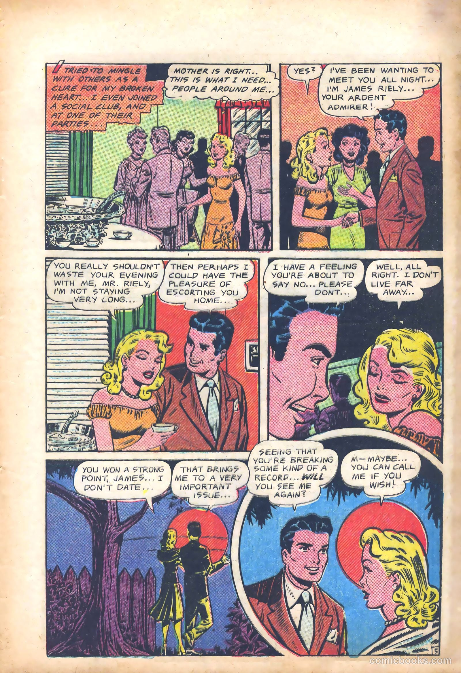 Bride's Diary #5 (1955) — page 23 of 36