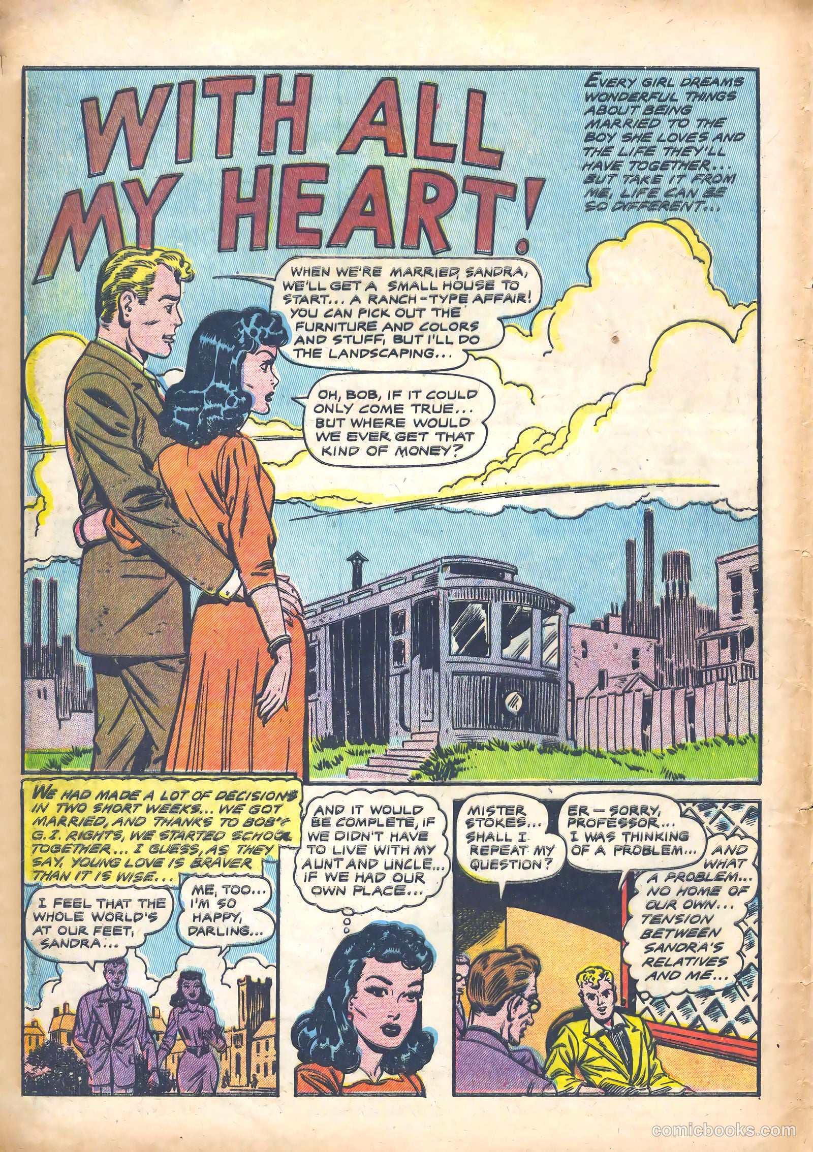 Bride's Diary #5 (1955) — page 28 of 36