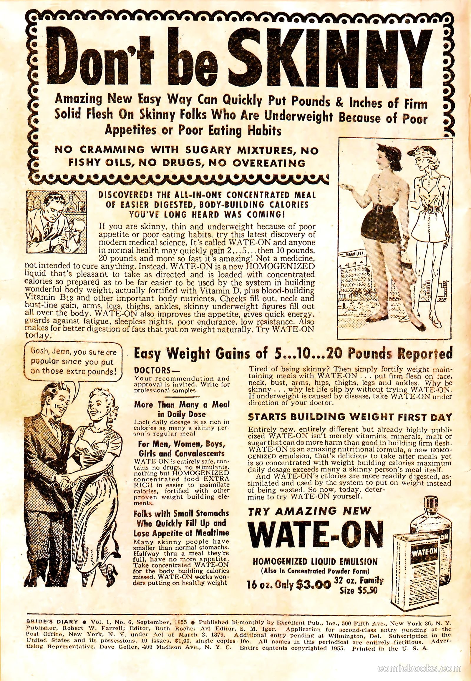 Bride's Diary #6 (1955) — page 2 of 36