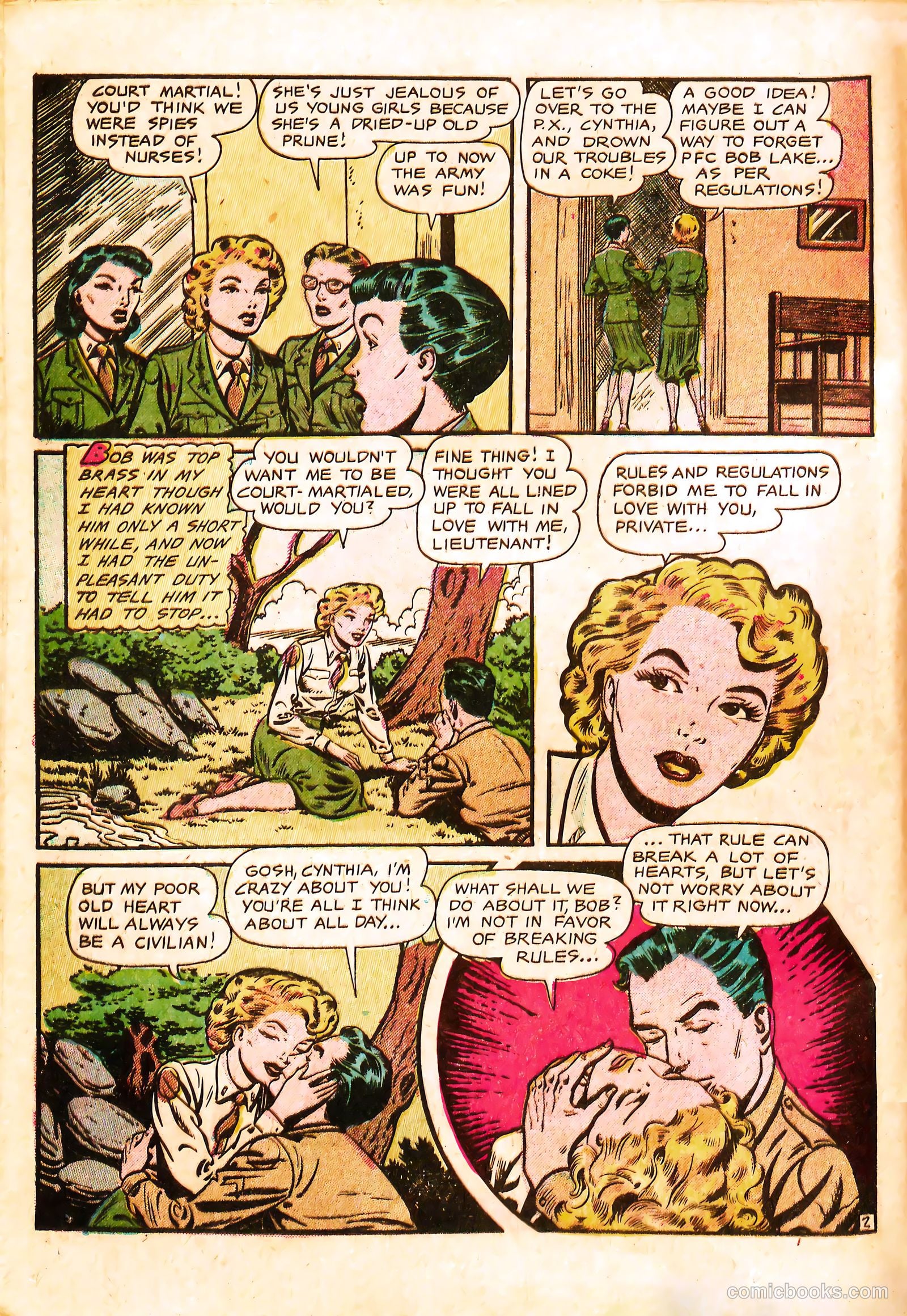 Bride's Diary #6 (1955) — page 12 of 36