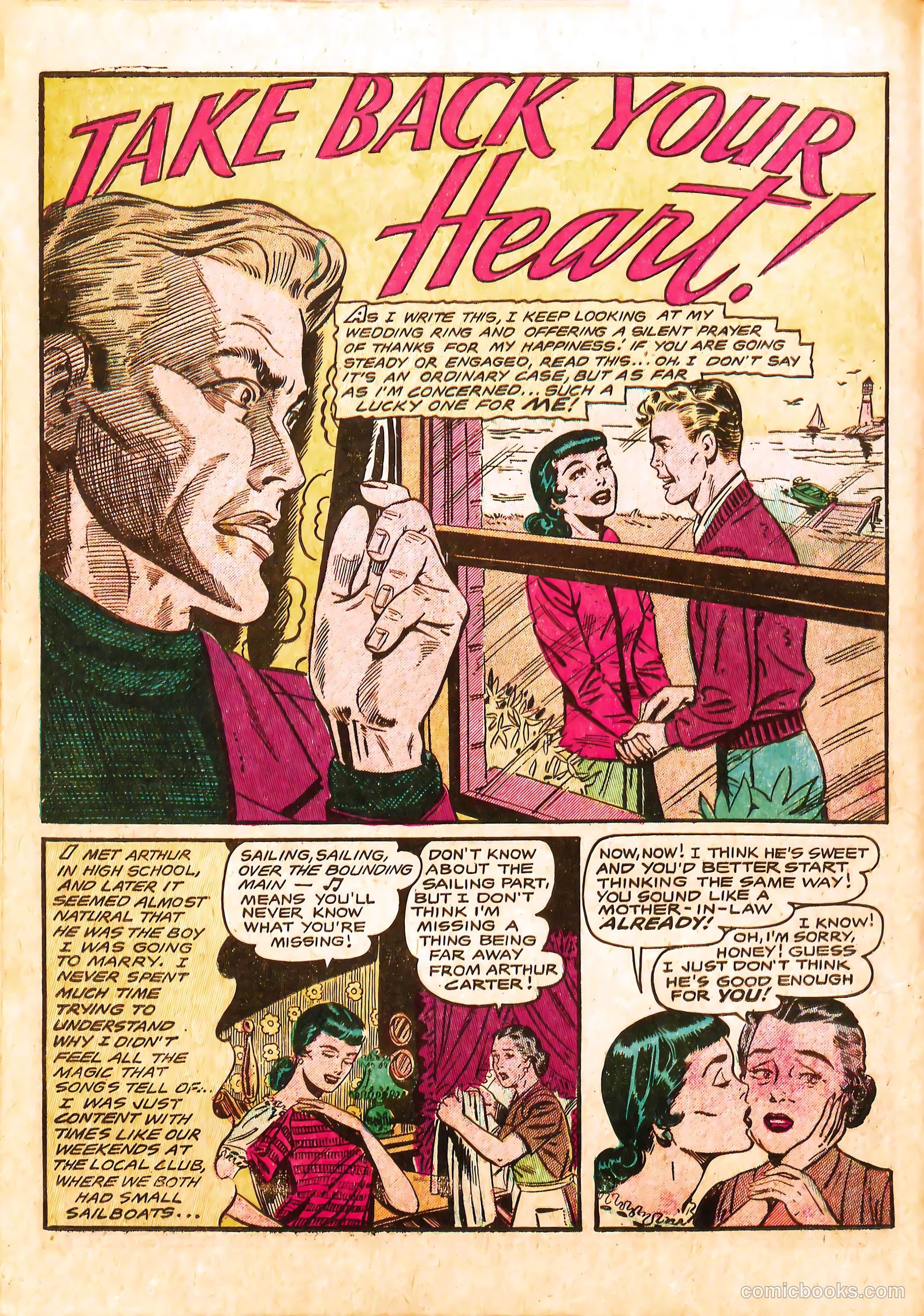 Bride's Diary #6 (1955) — page 18 of 36