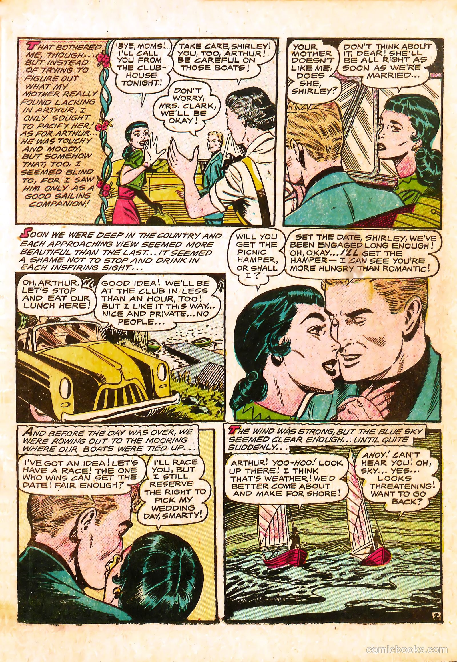 Bride's Diary #6 (1955) — page 19 of 36