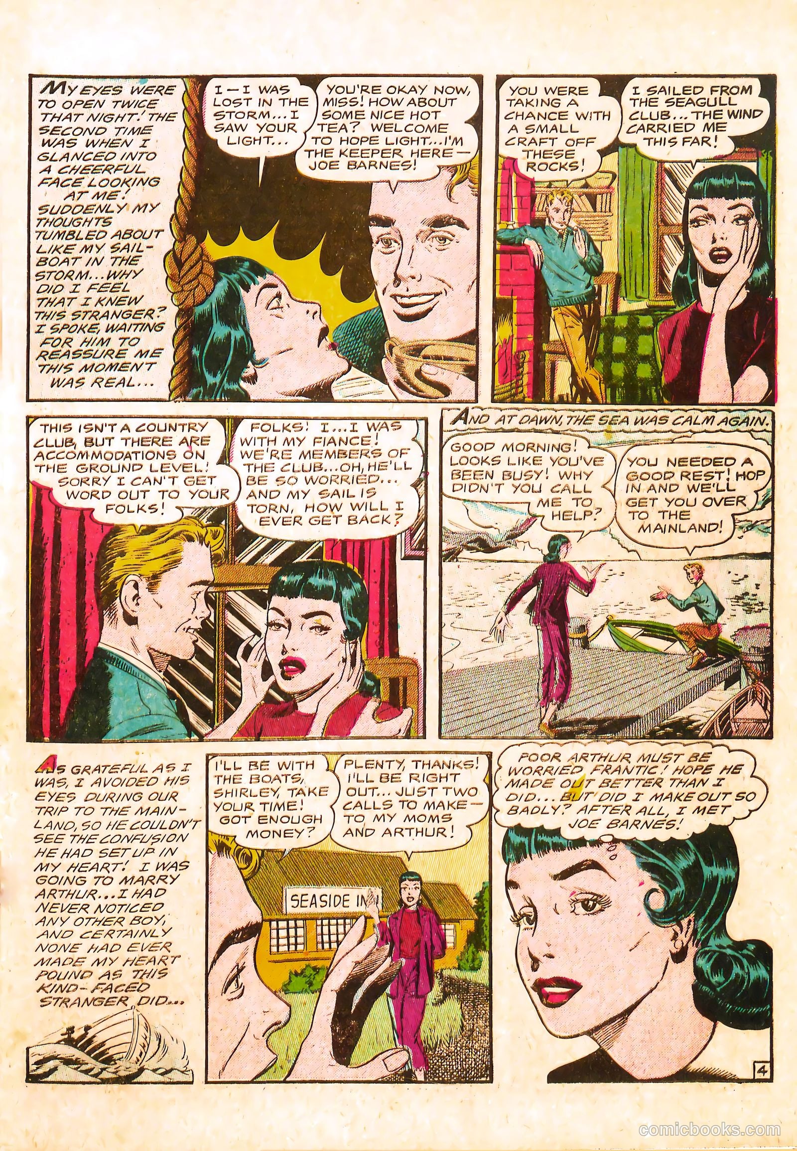 Bride's Diary #6 (1955) — page 21 of 36