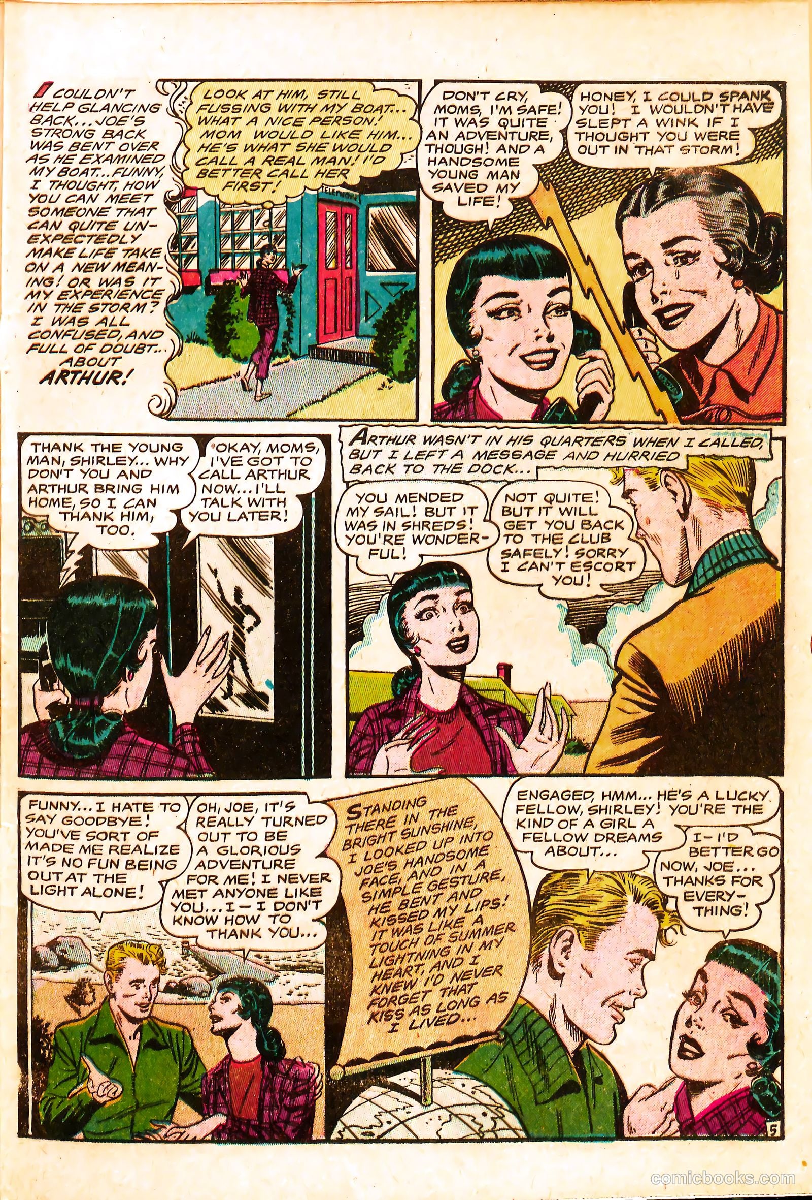 Bride's Diary #6 (1955) — page 23 of 36