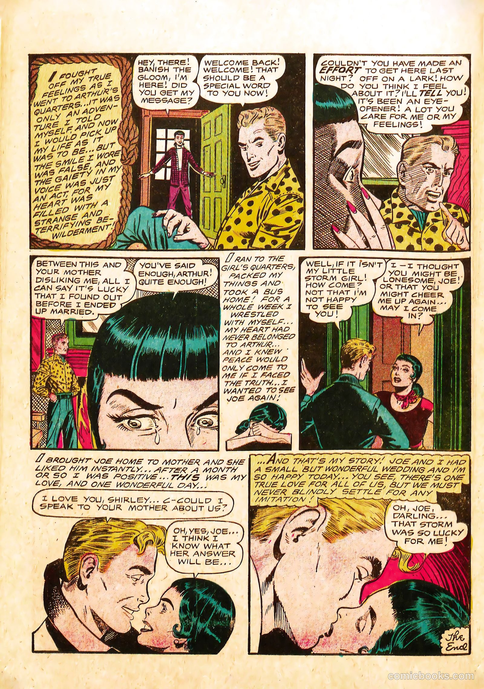 Bride's Diary #6 (1955) — page 24 of 36
