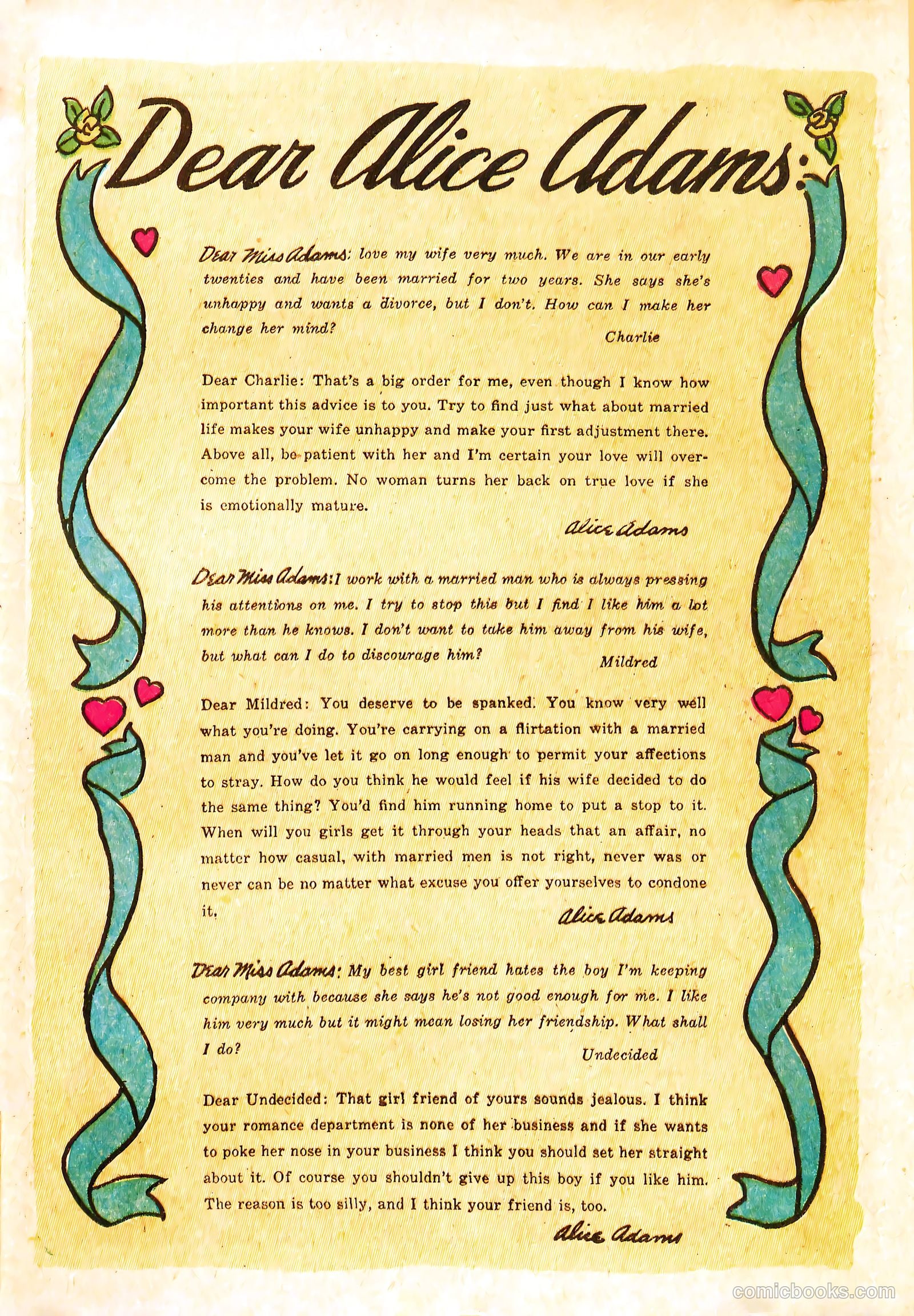 Bride's Diary #6 (1955) — page 25 of 36