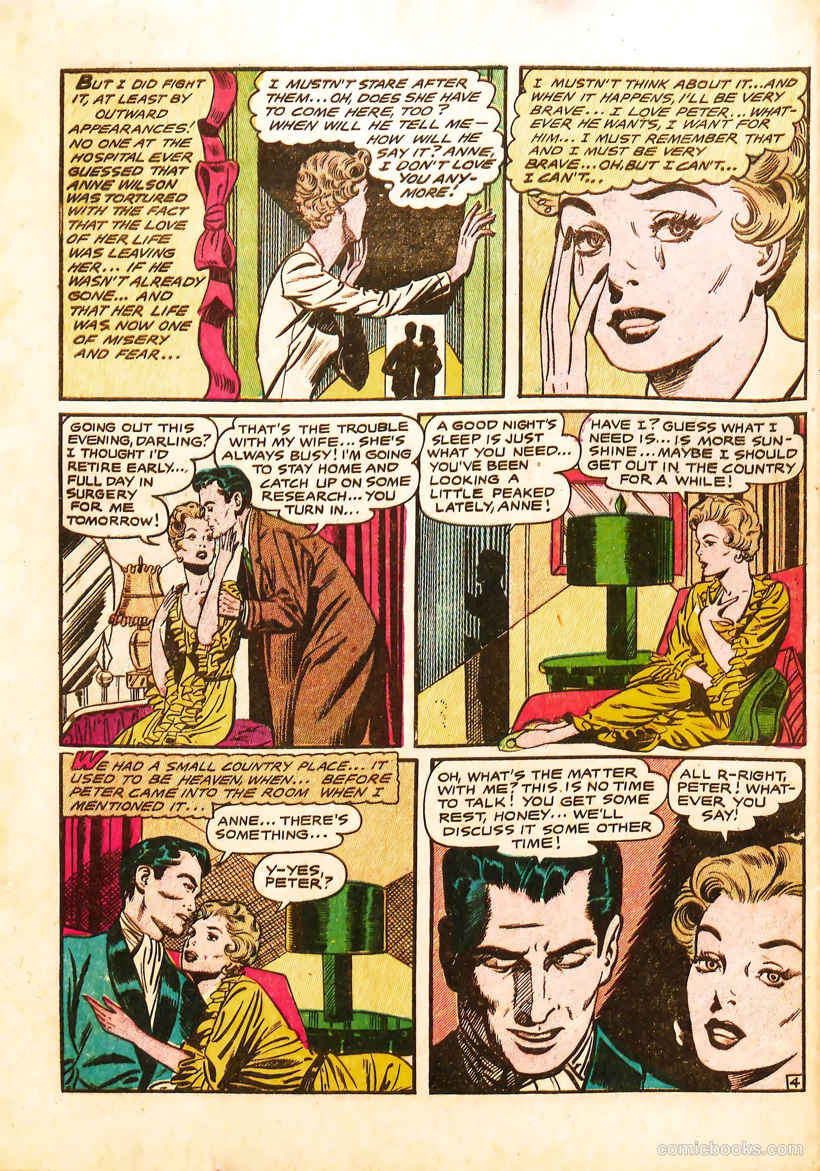 Bride's Diary #6 (1955) — page 30 of 36