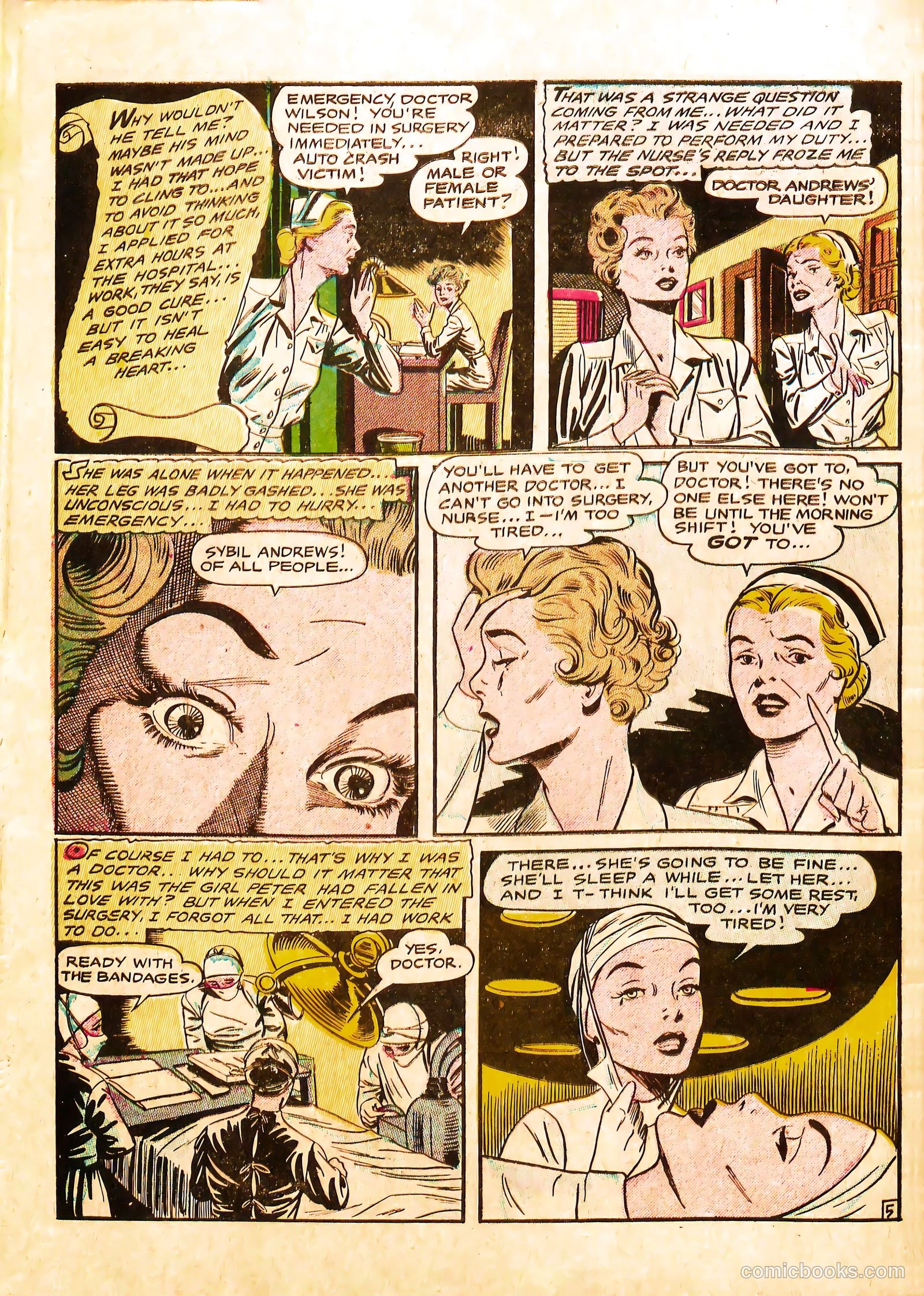 Bride's Diary #6 (1955) — page 32 of 36