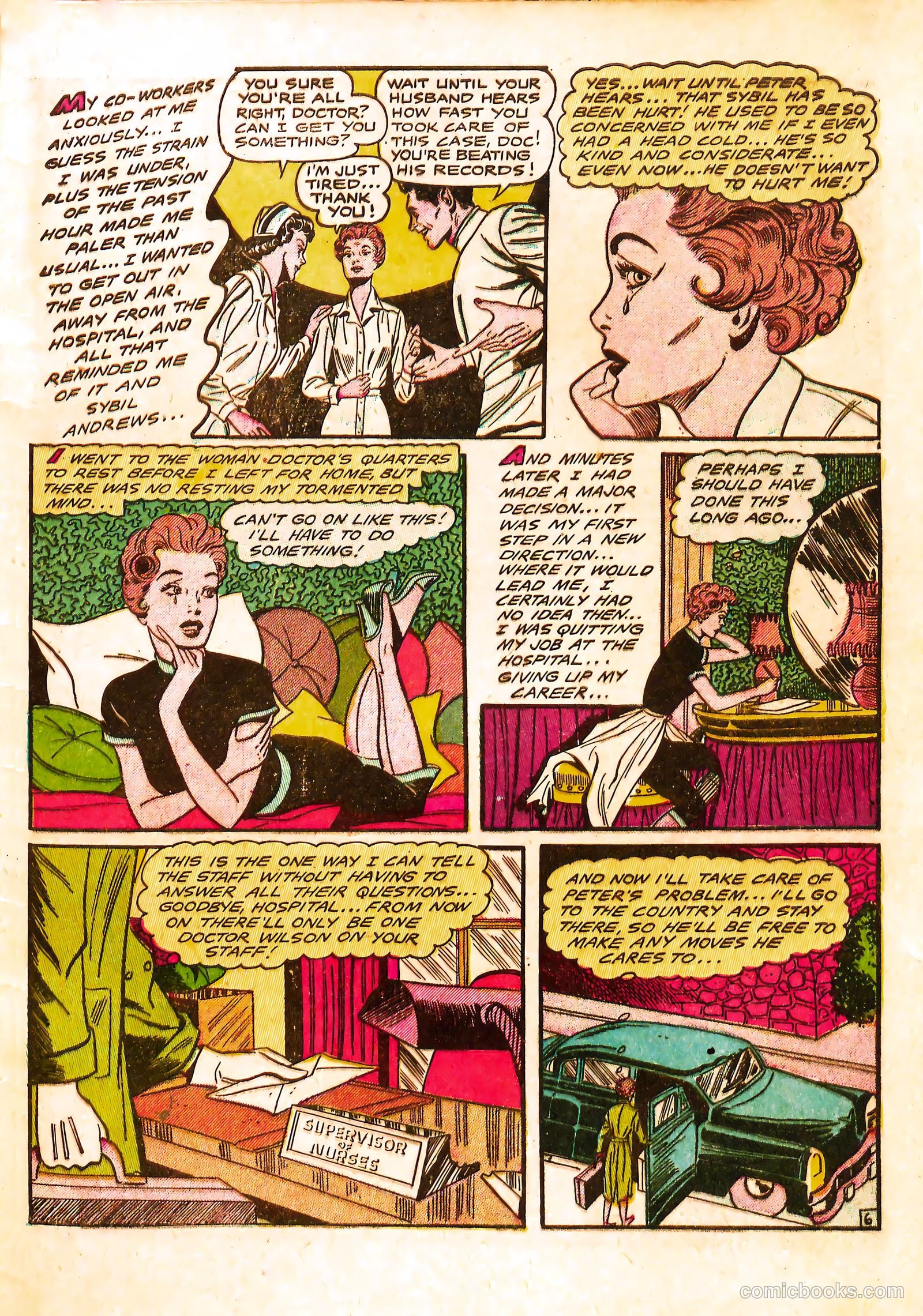 Bride's Diary #6 (1955) — page 33 of 36
