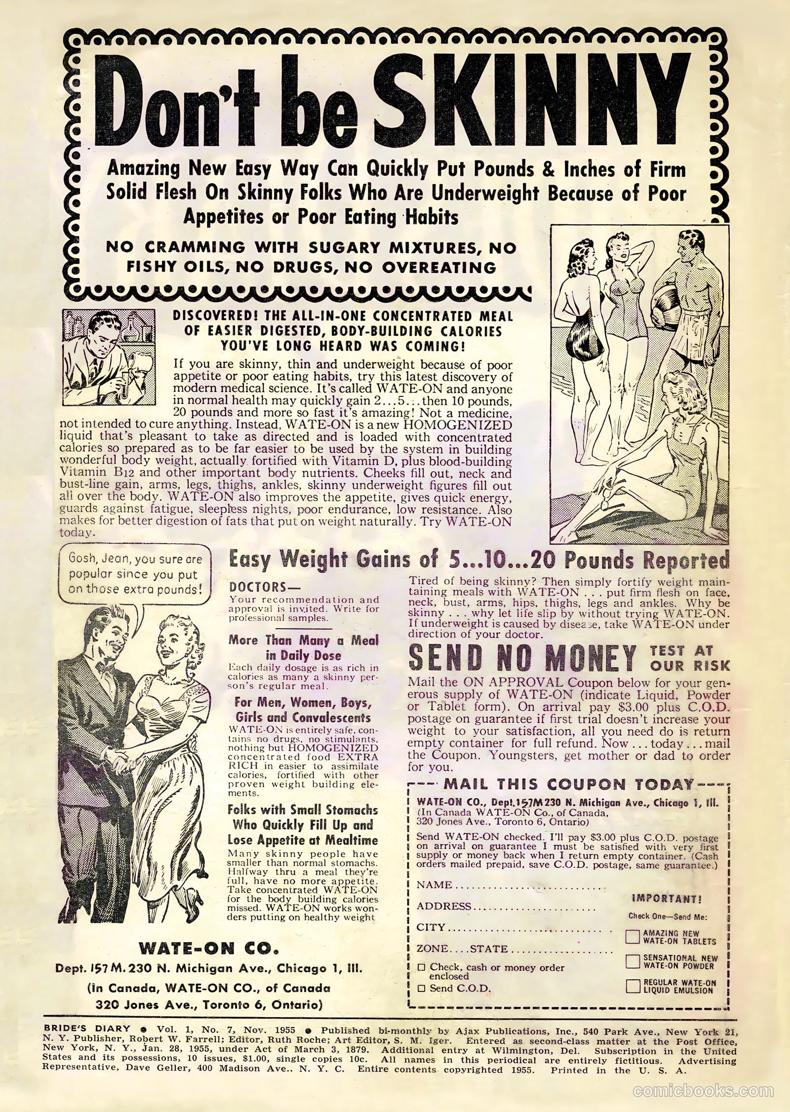 Bride's Diary #7 (1955) — page 2 of 36