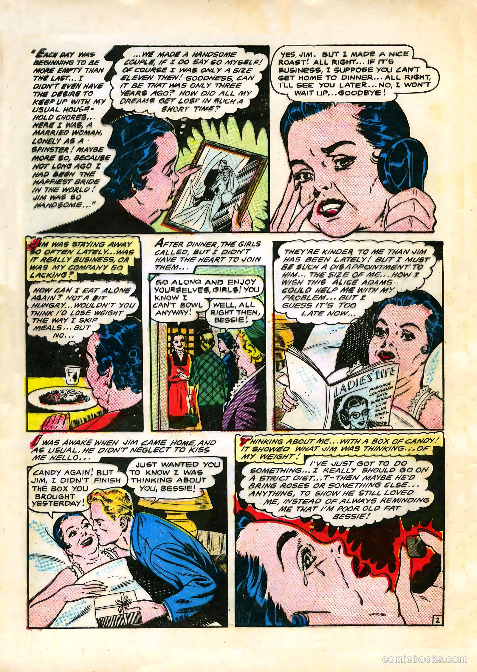 Bride's Diary #7 (1955) — page 4 of 36