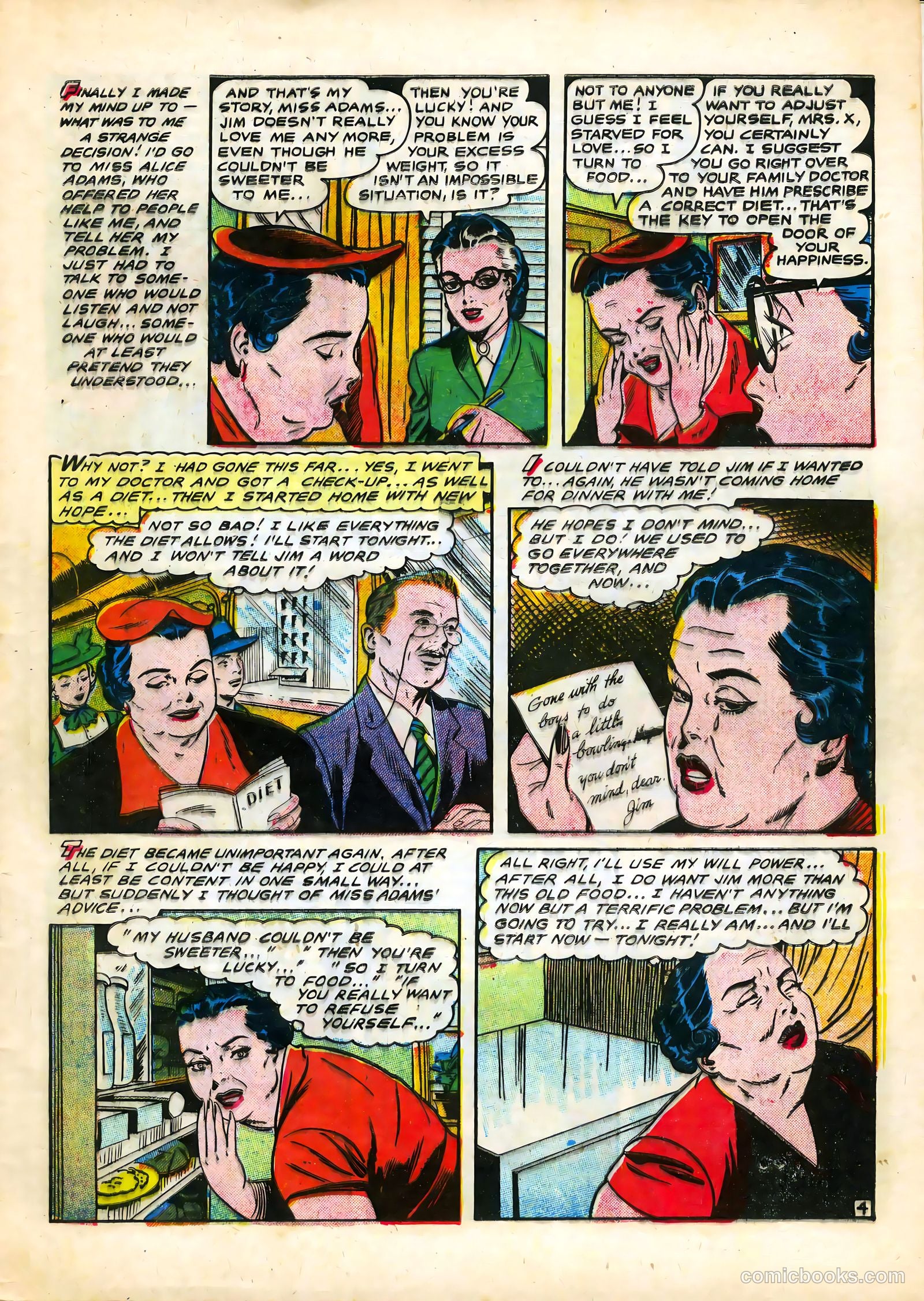 Bride's Diary #7 (1955) — page 7 of 36